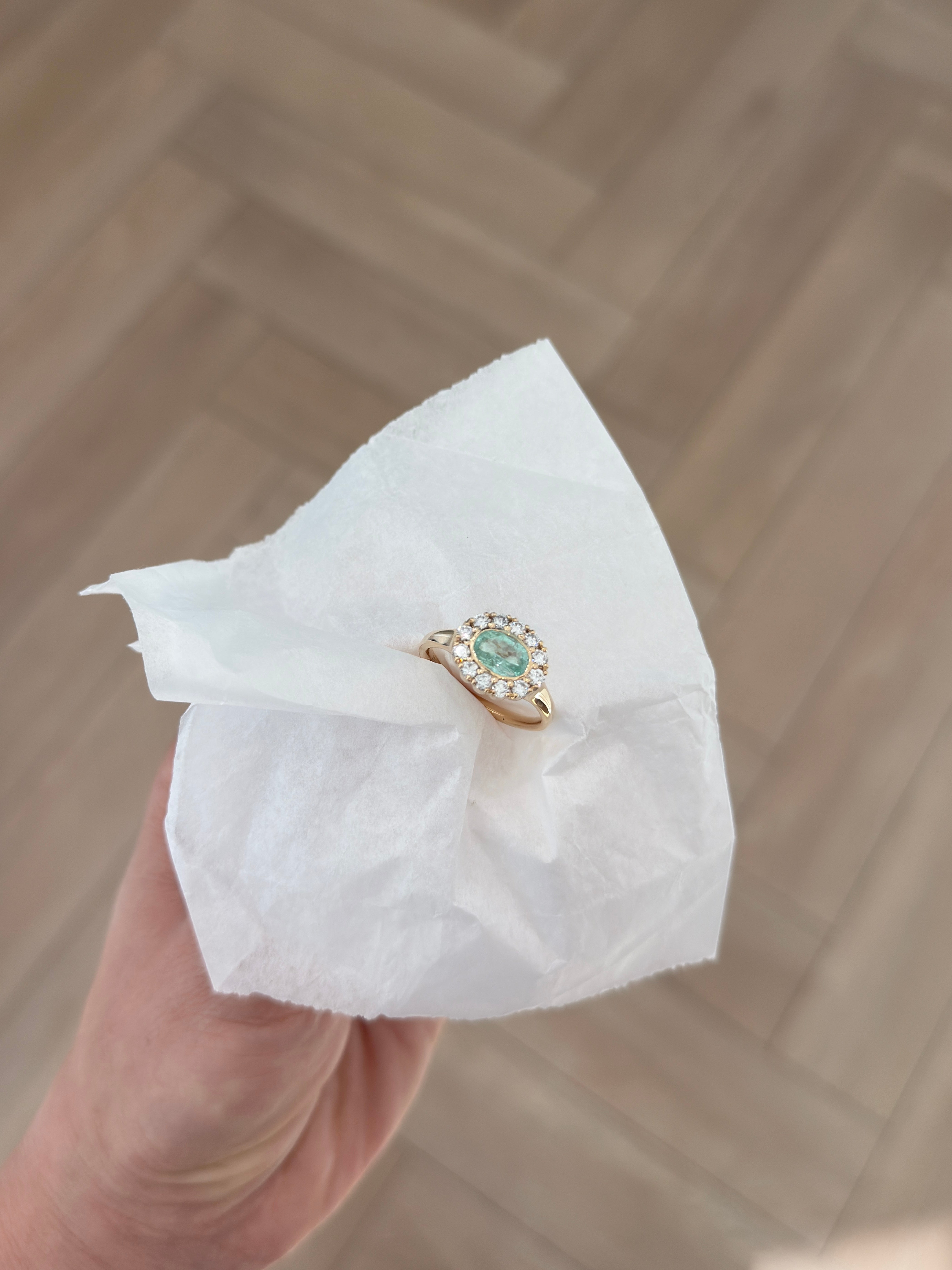 Kismet Ring in Paraiba Tourmaline