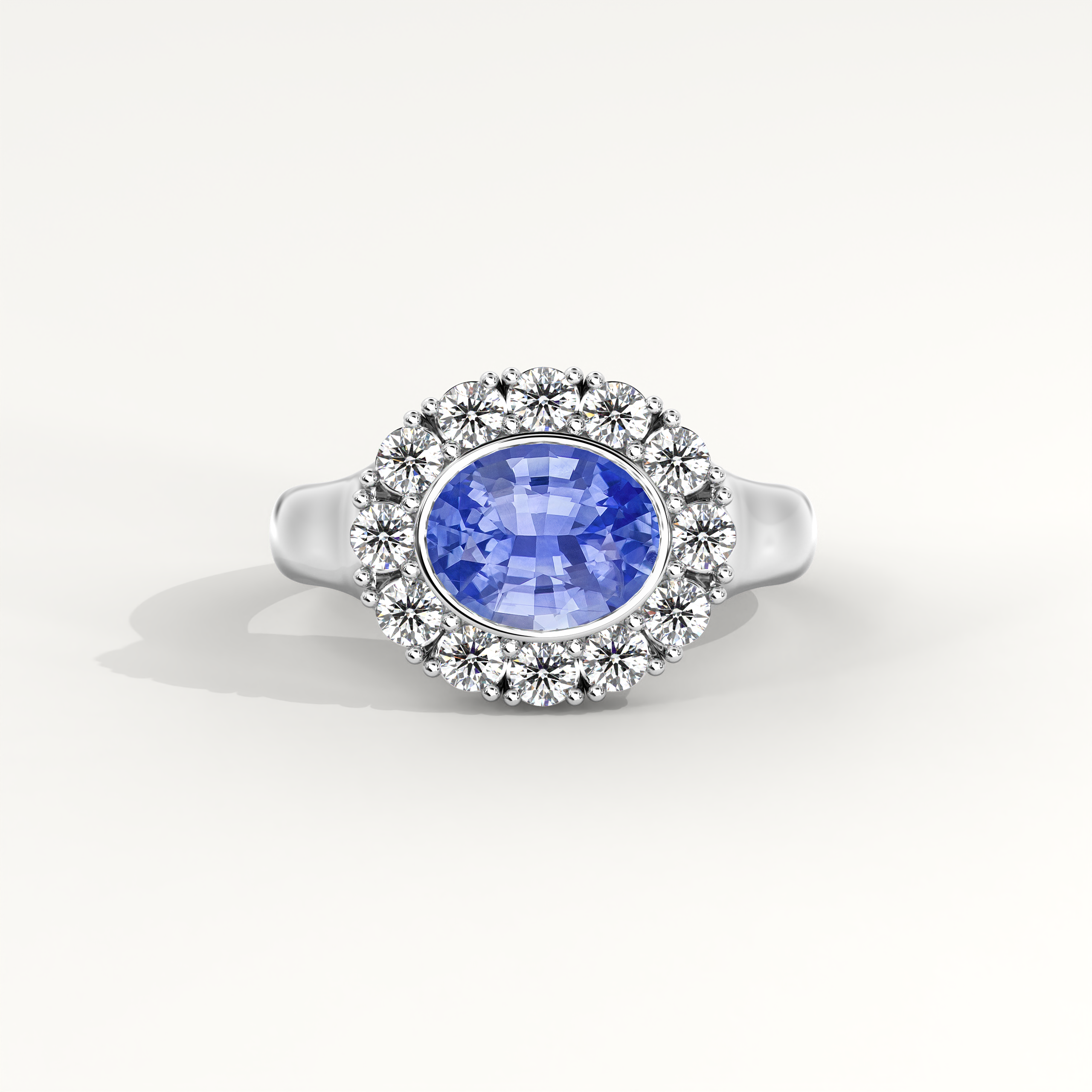 Kismet Ring in Blue Sapphire