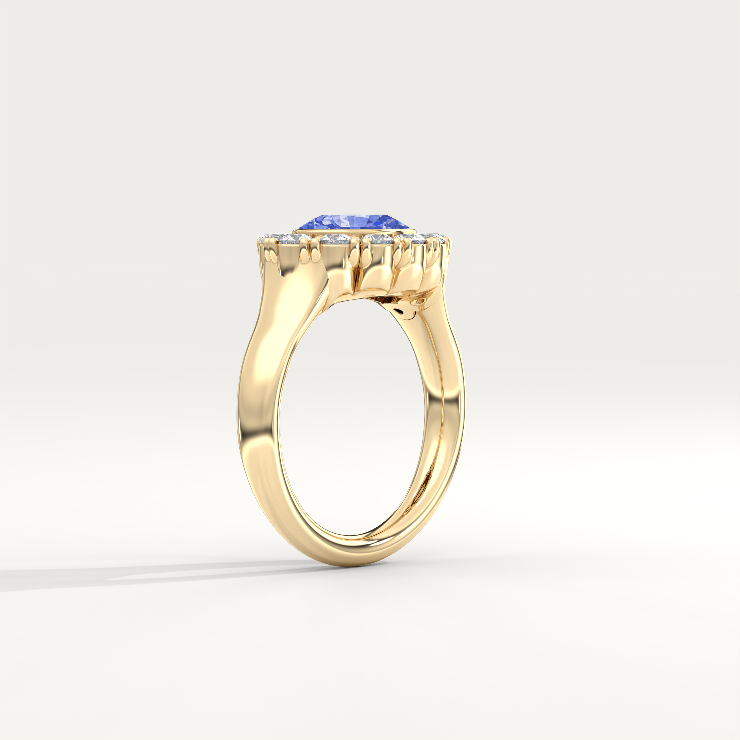 Kismet Ring in Blue Sapphire