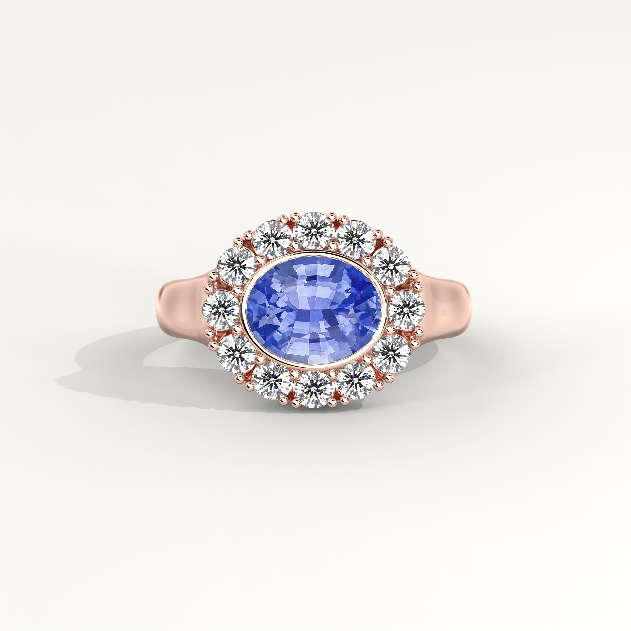 Kismet Ring in Blue Sapphire