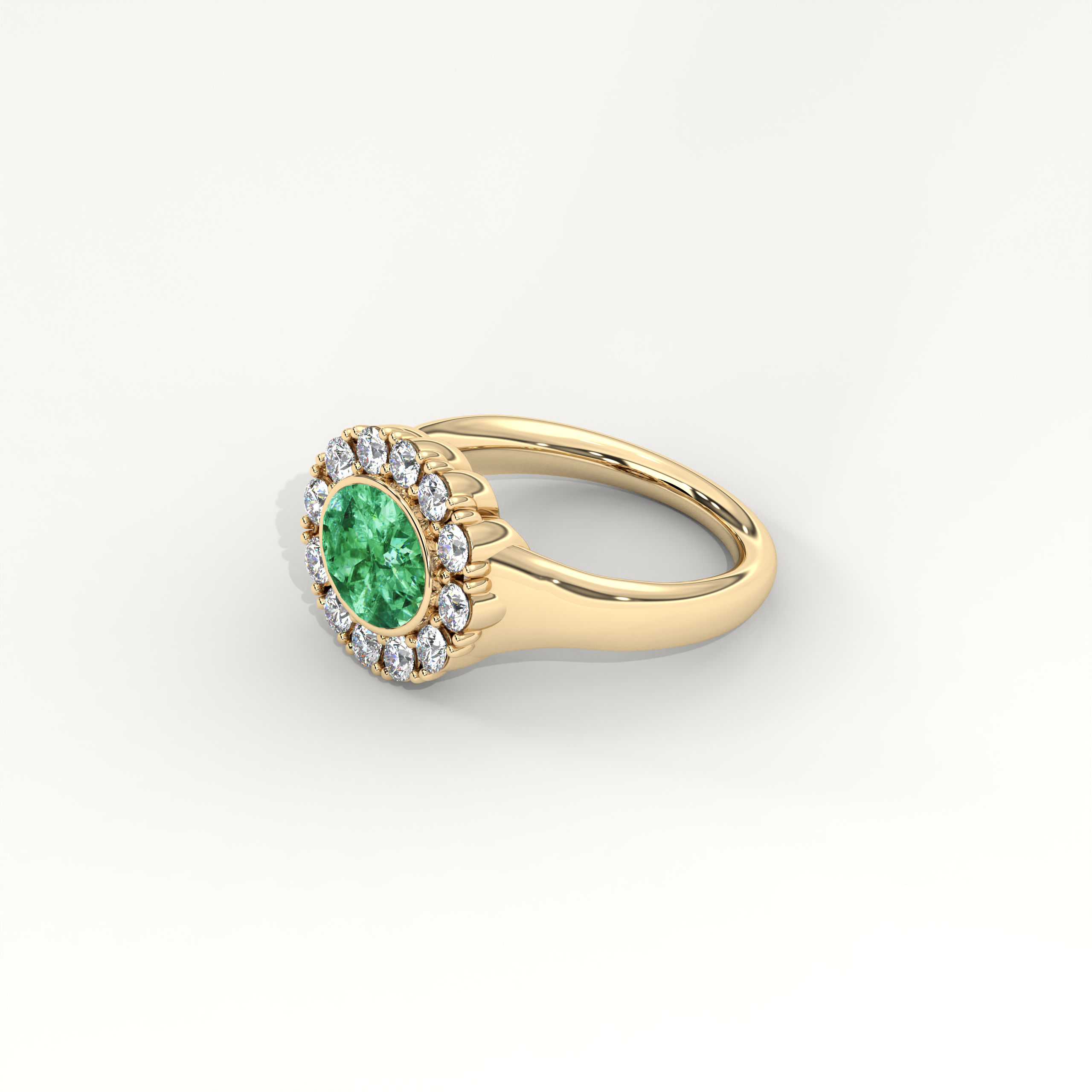Kismet Ring in Emerald