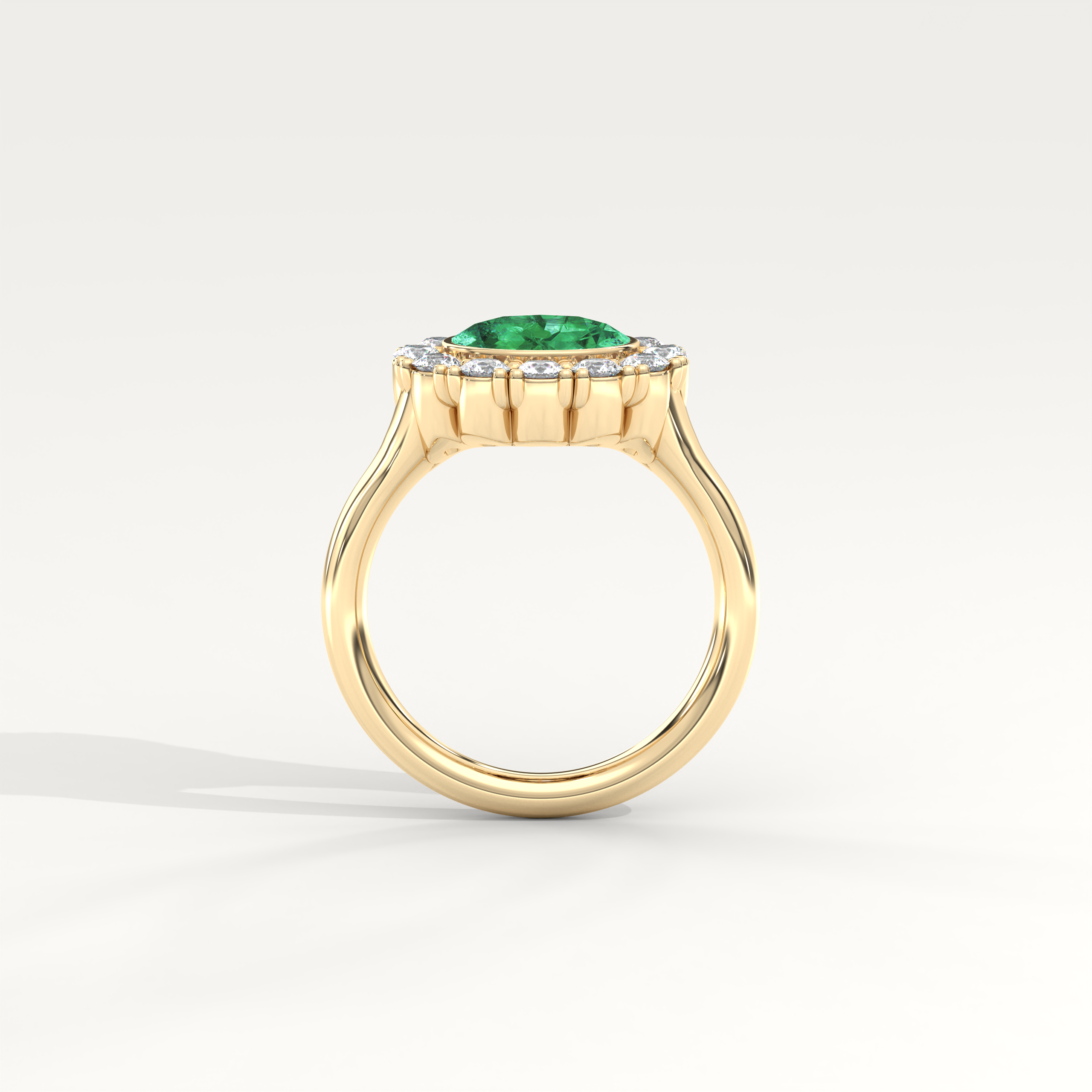 Kismet Ring in Emerald