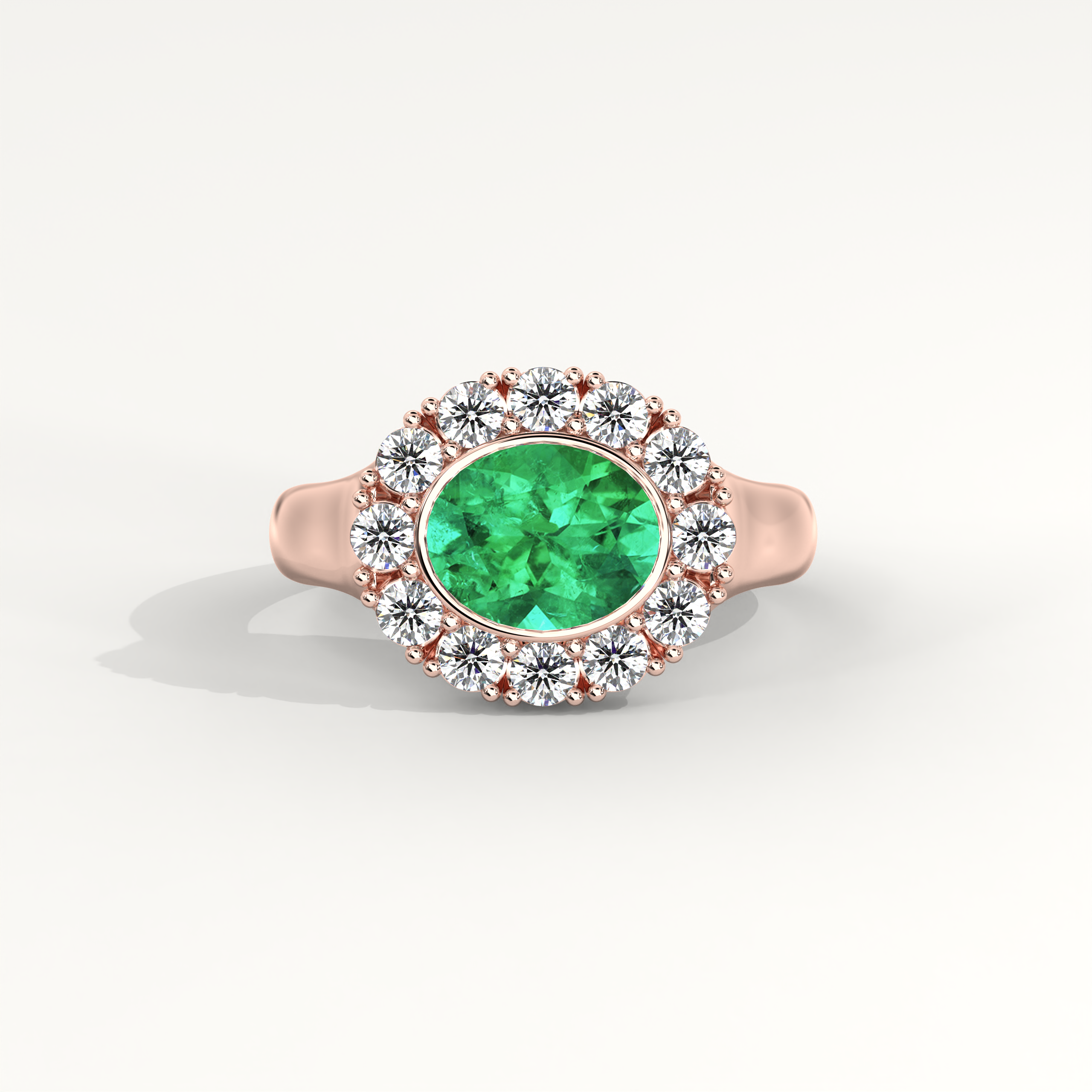 Kismet Ring in Emerald