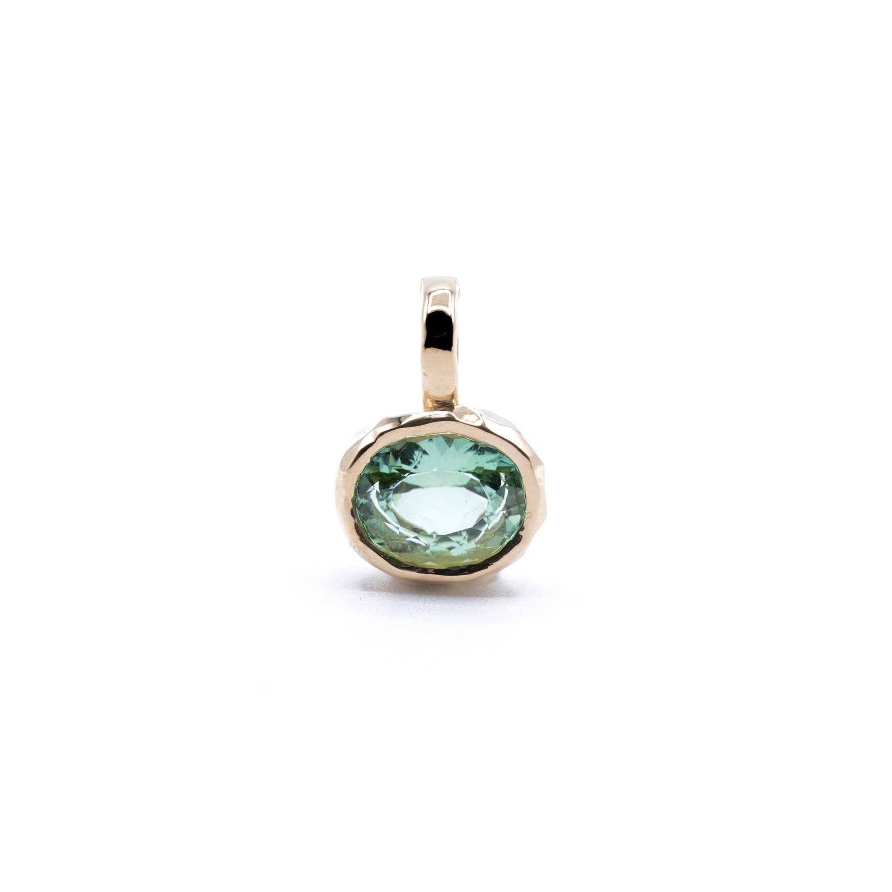 Aurum Pendant in Mint Green Tourmaline