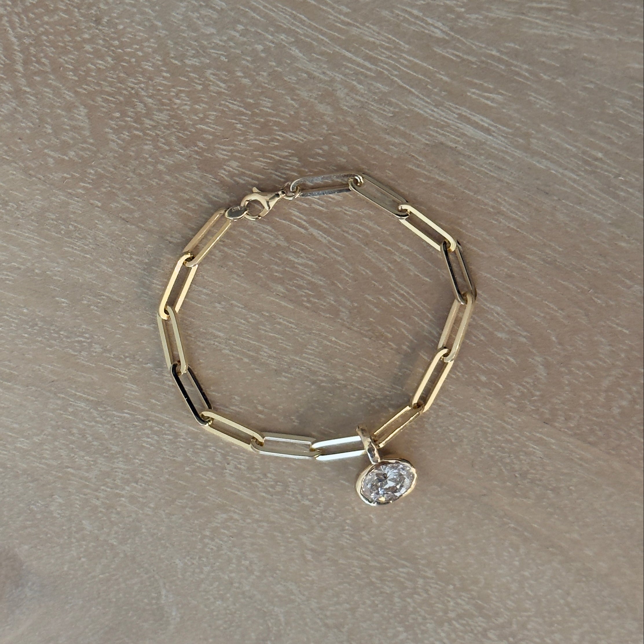 Linea Solid Chain Bracelet