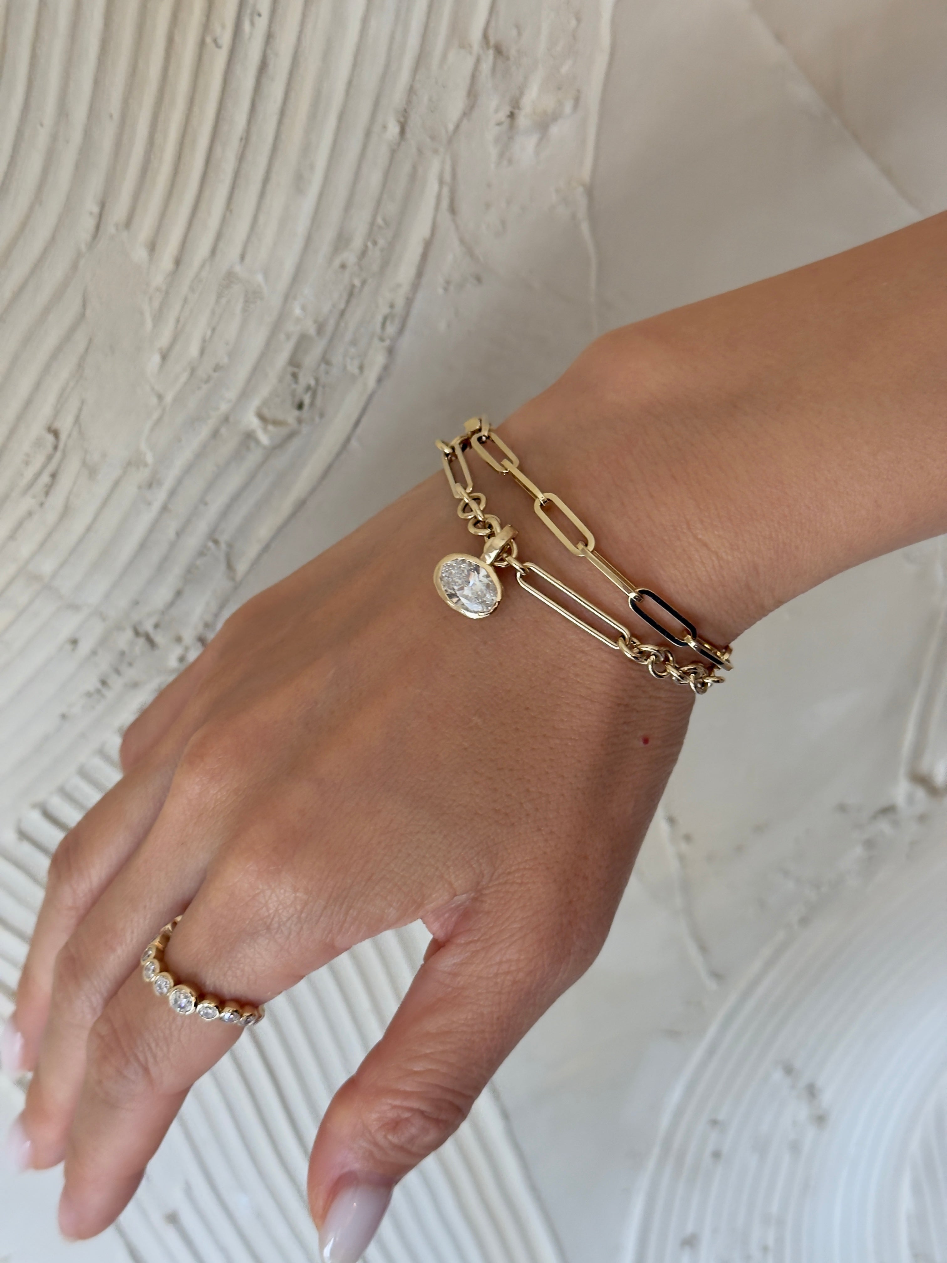 Linea Solid Chain Bracelet