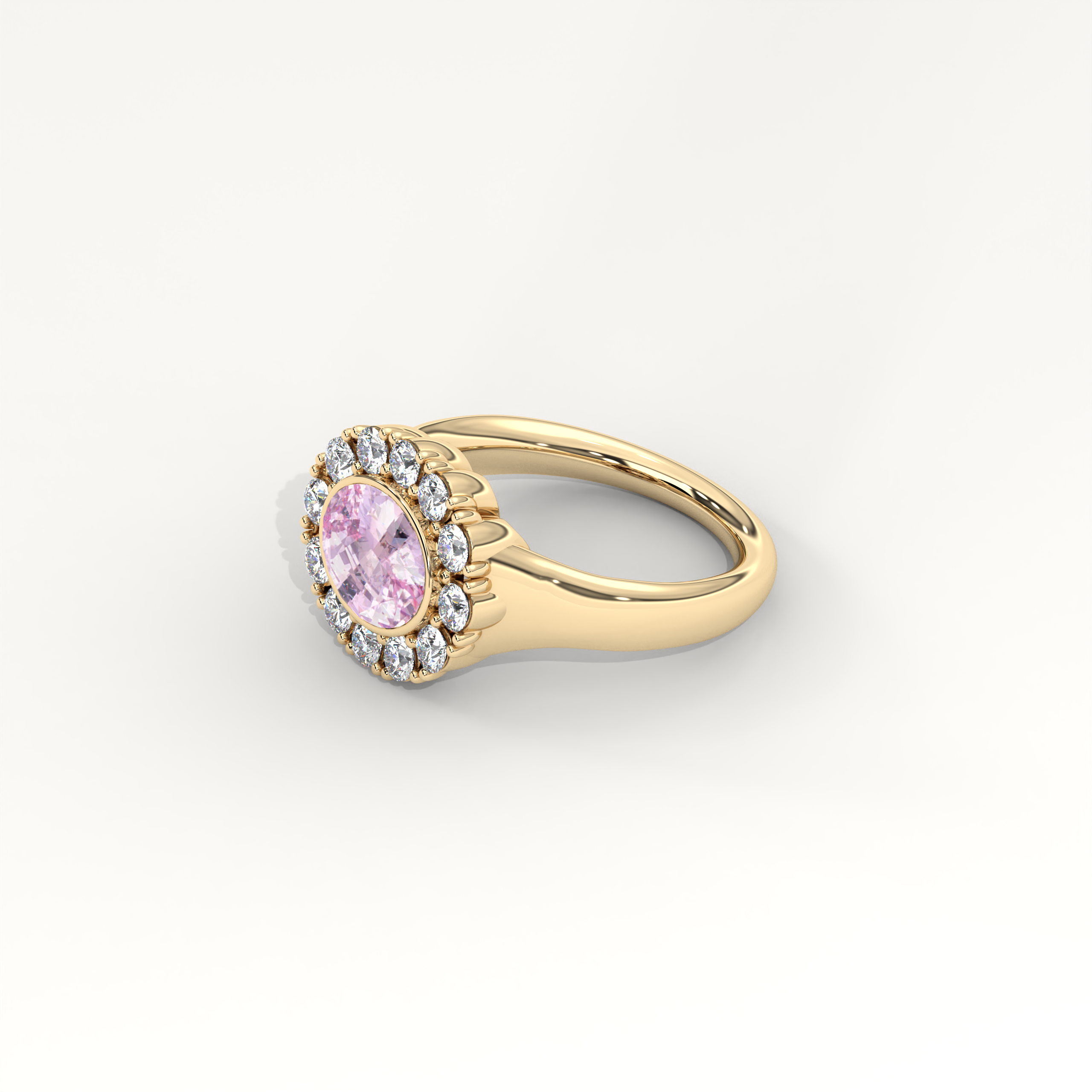 Kismet Ring in Pink Sapphire