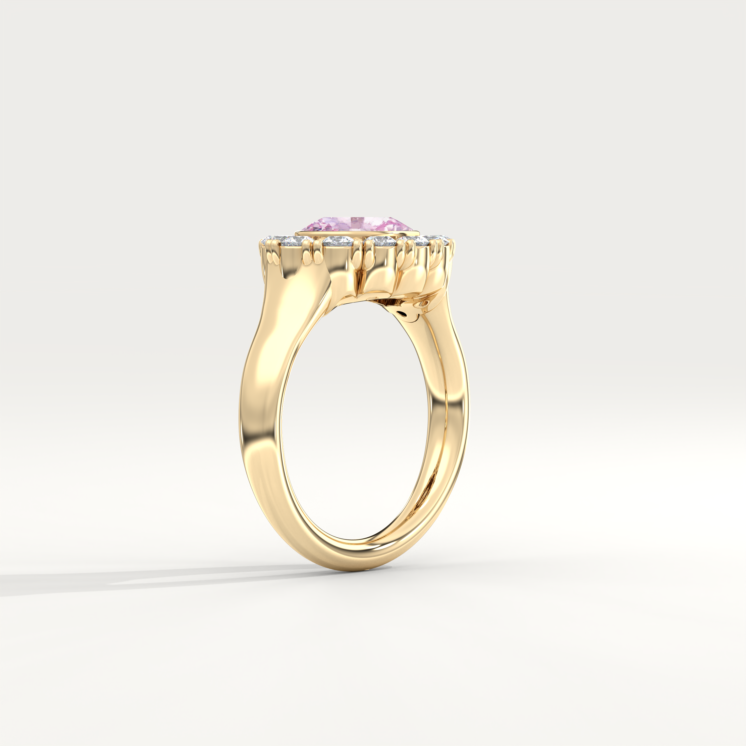 Kismet Ring in Pink Sapphire