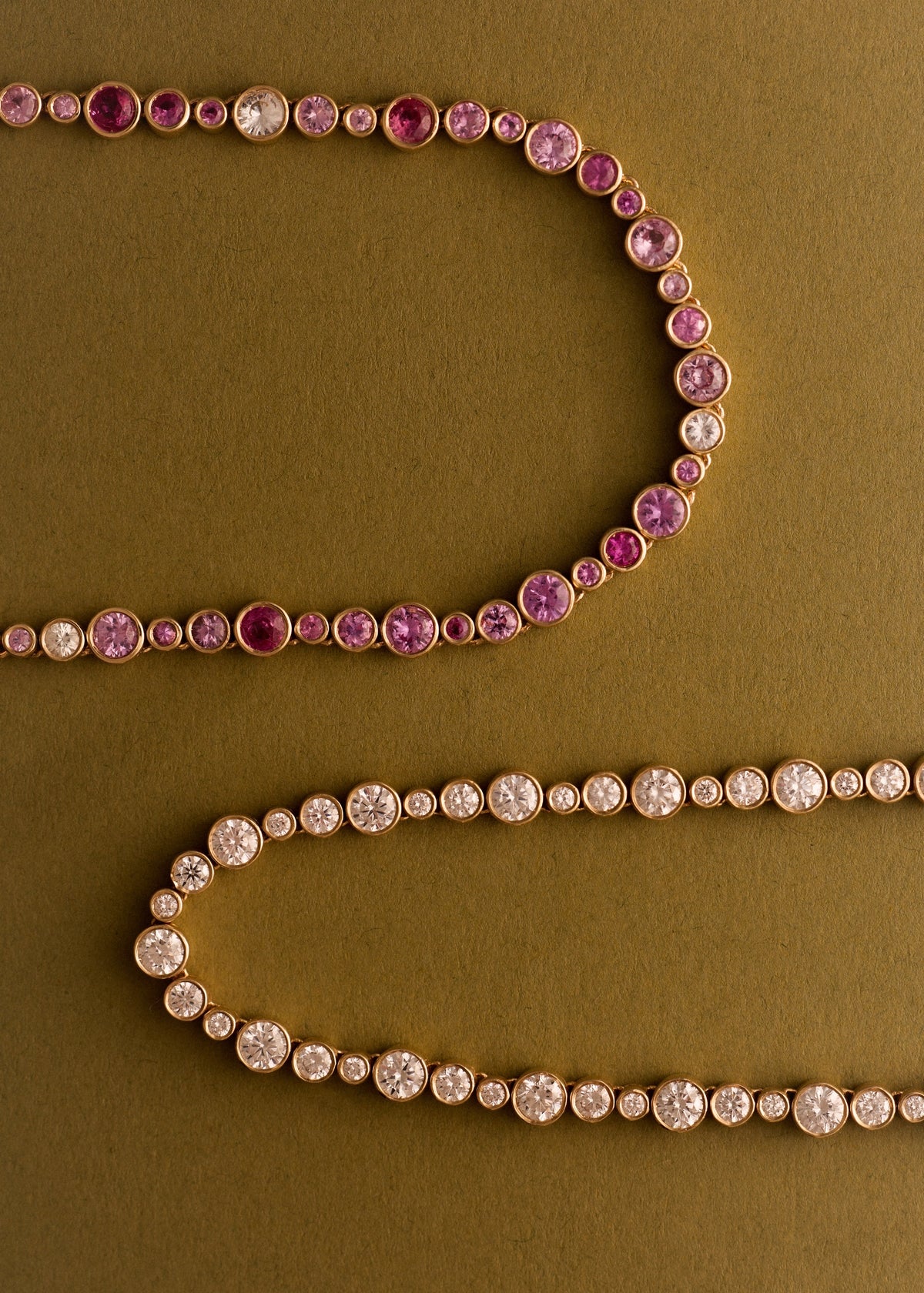Celeste Necklace in Pink Sapphire