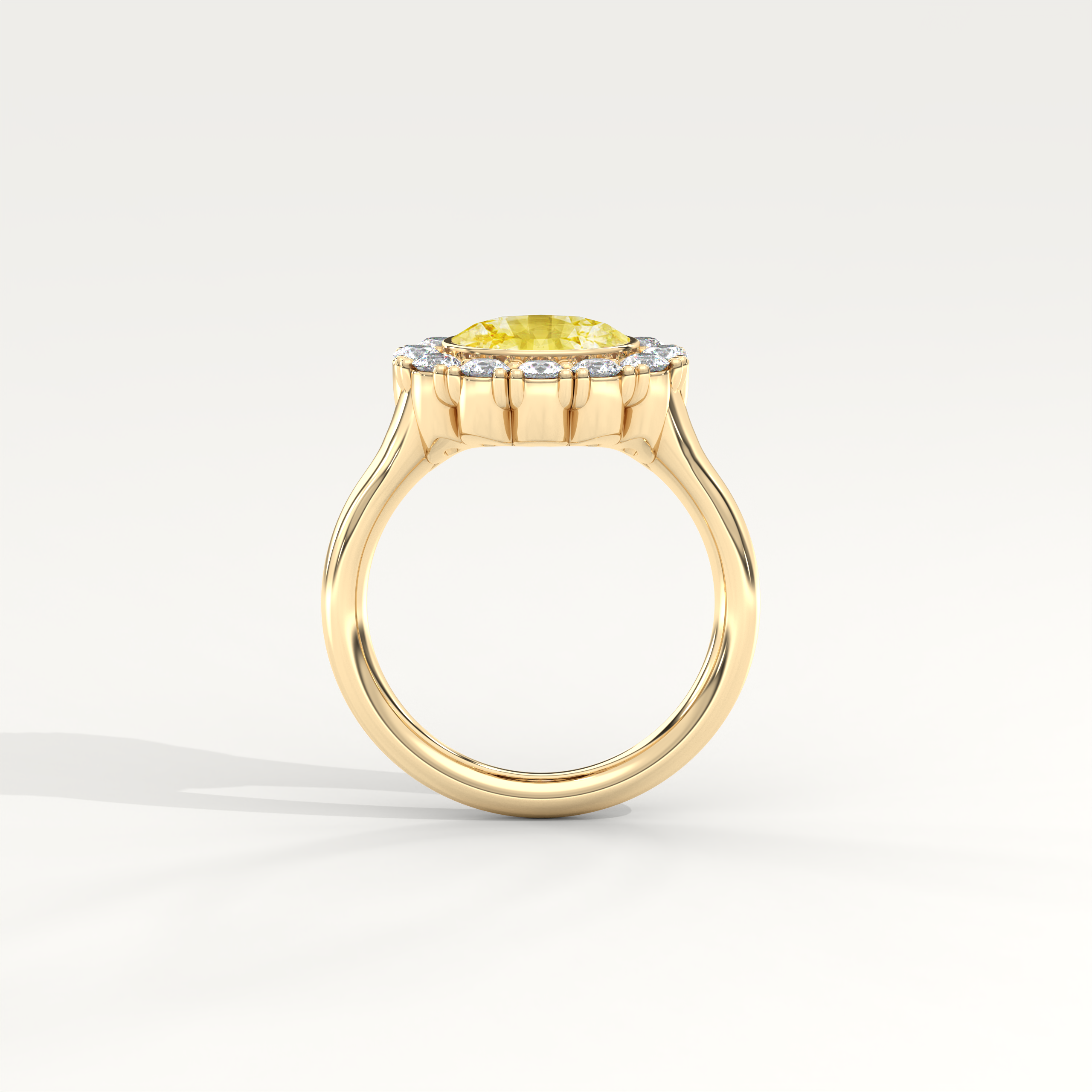 Kismet Ring in Yellow Sapphire