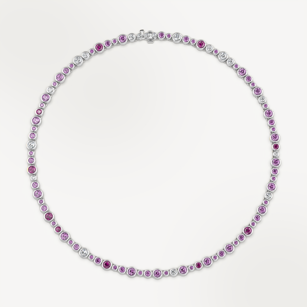 Celeste Necklace in Pink Sapphire