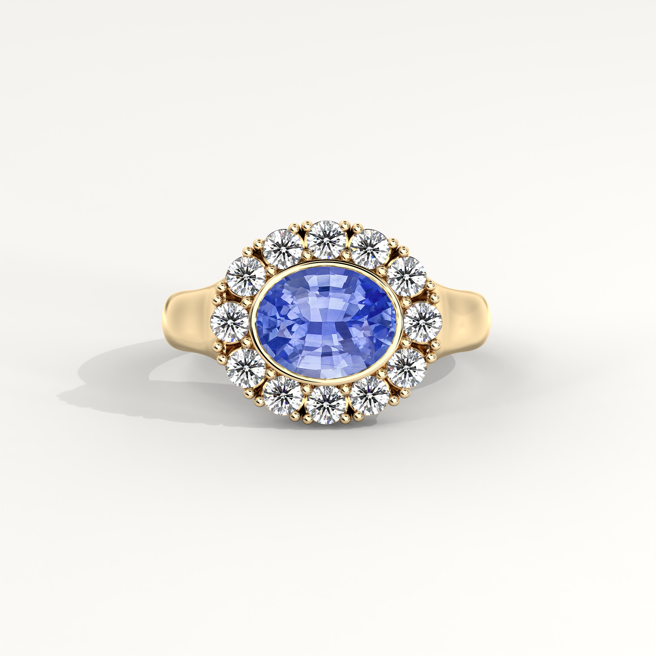 Kismet Ring in Blue Sapphire