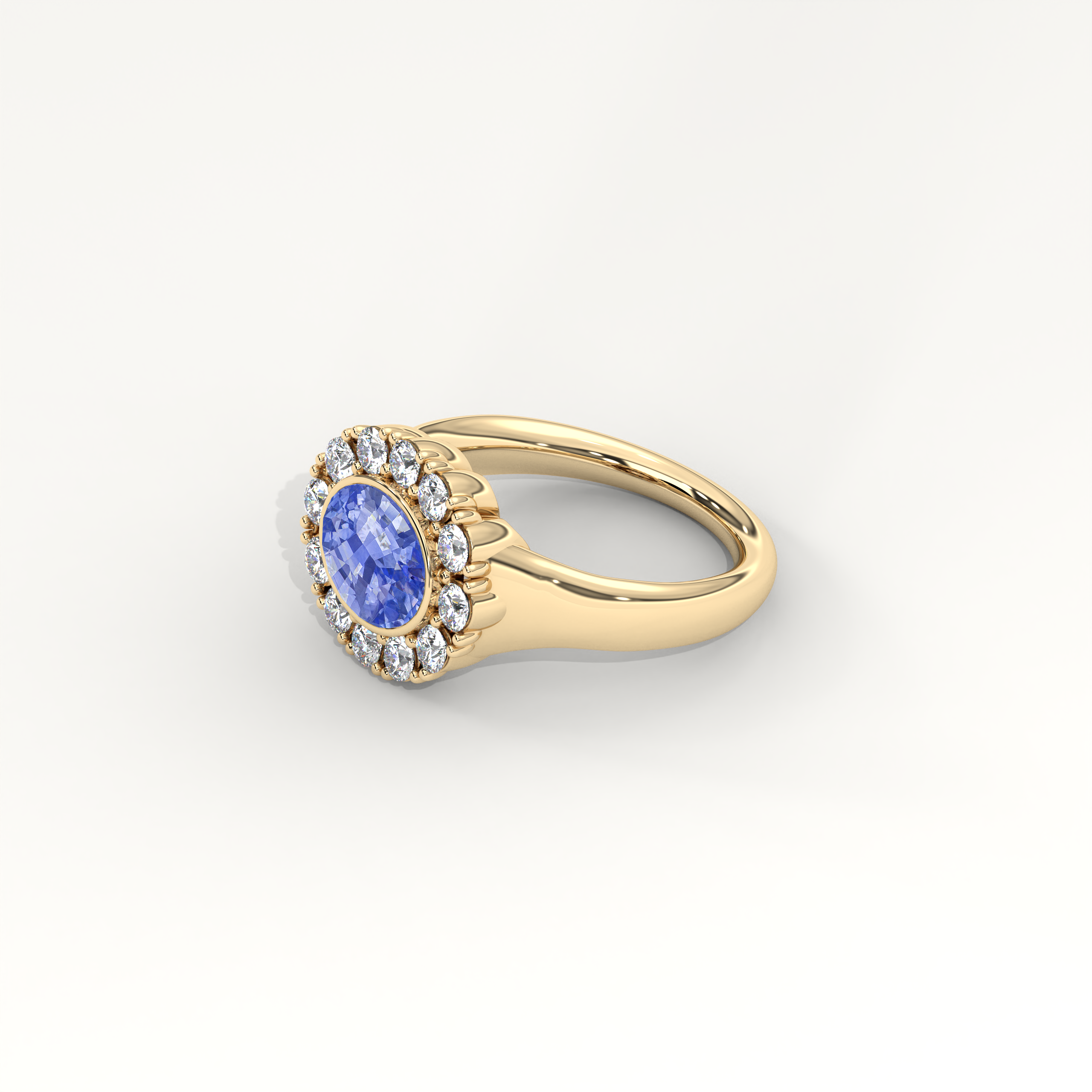 Kismet Ring in Blue Sapphire