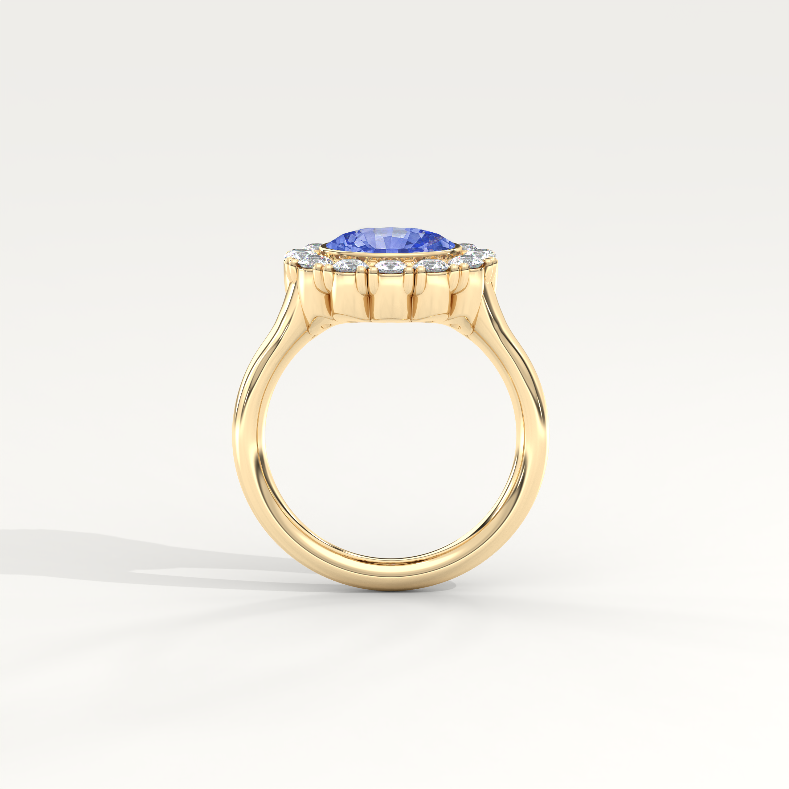 Kismet Ring in Blue Sapphire