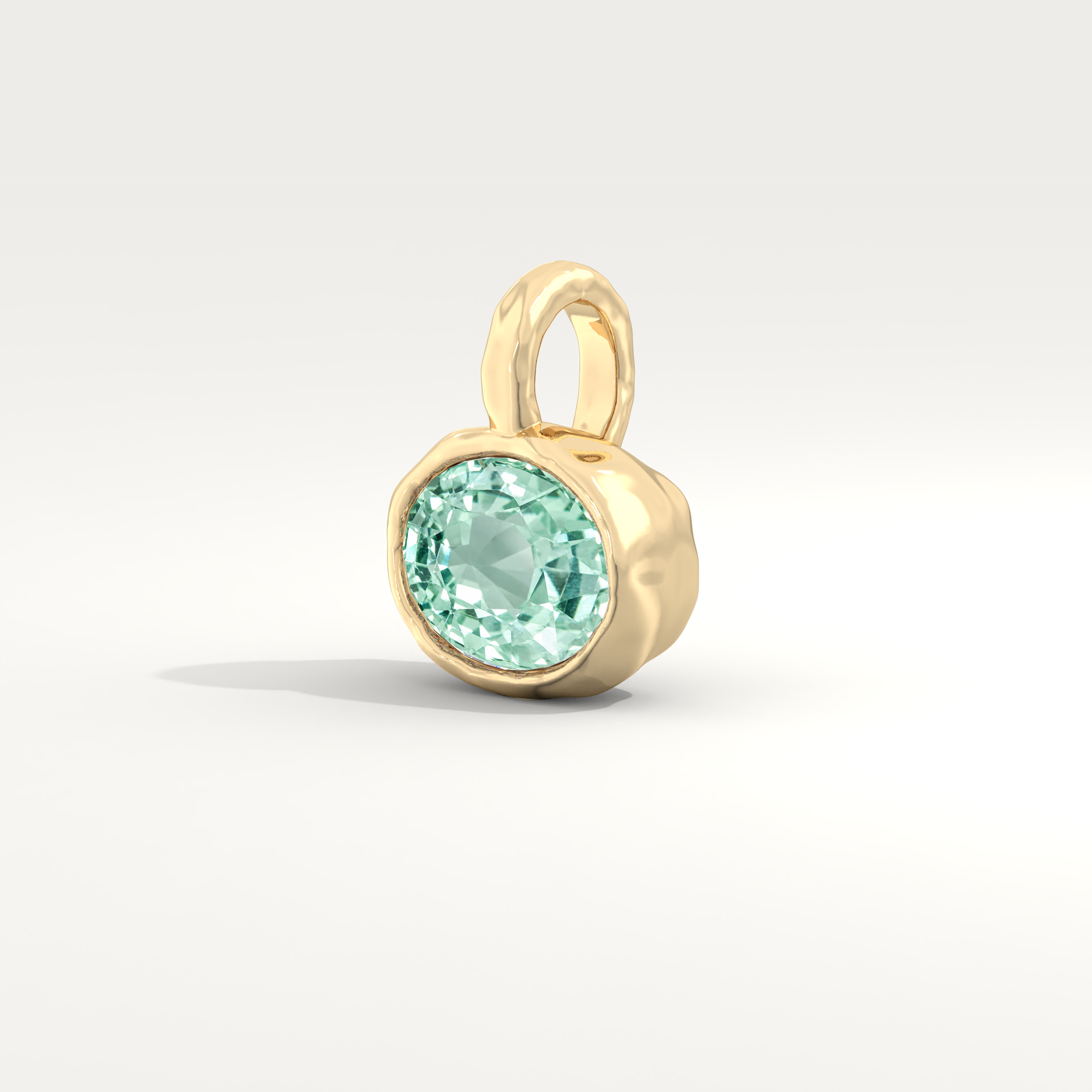 Aurum Pendant in Mint Green Tourmaline