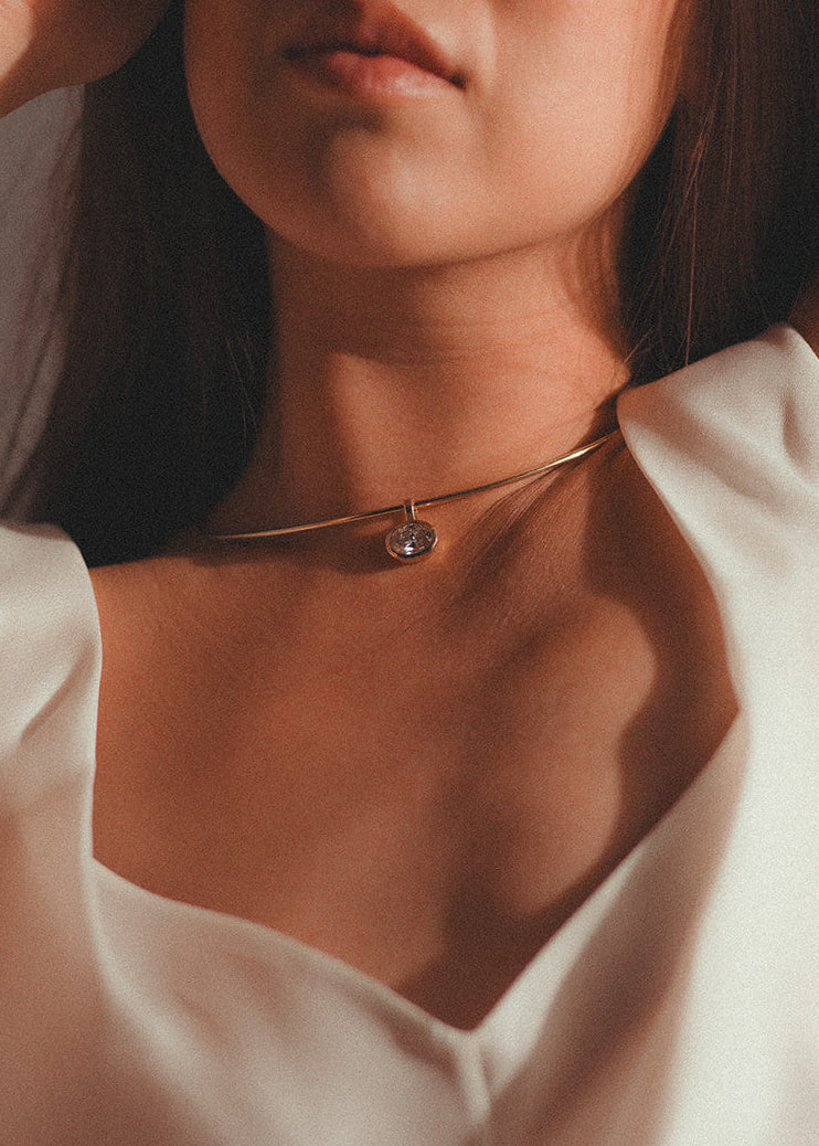 Aurum Pendant in Diamond