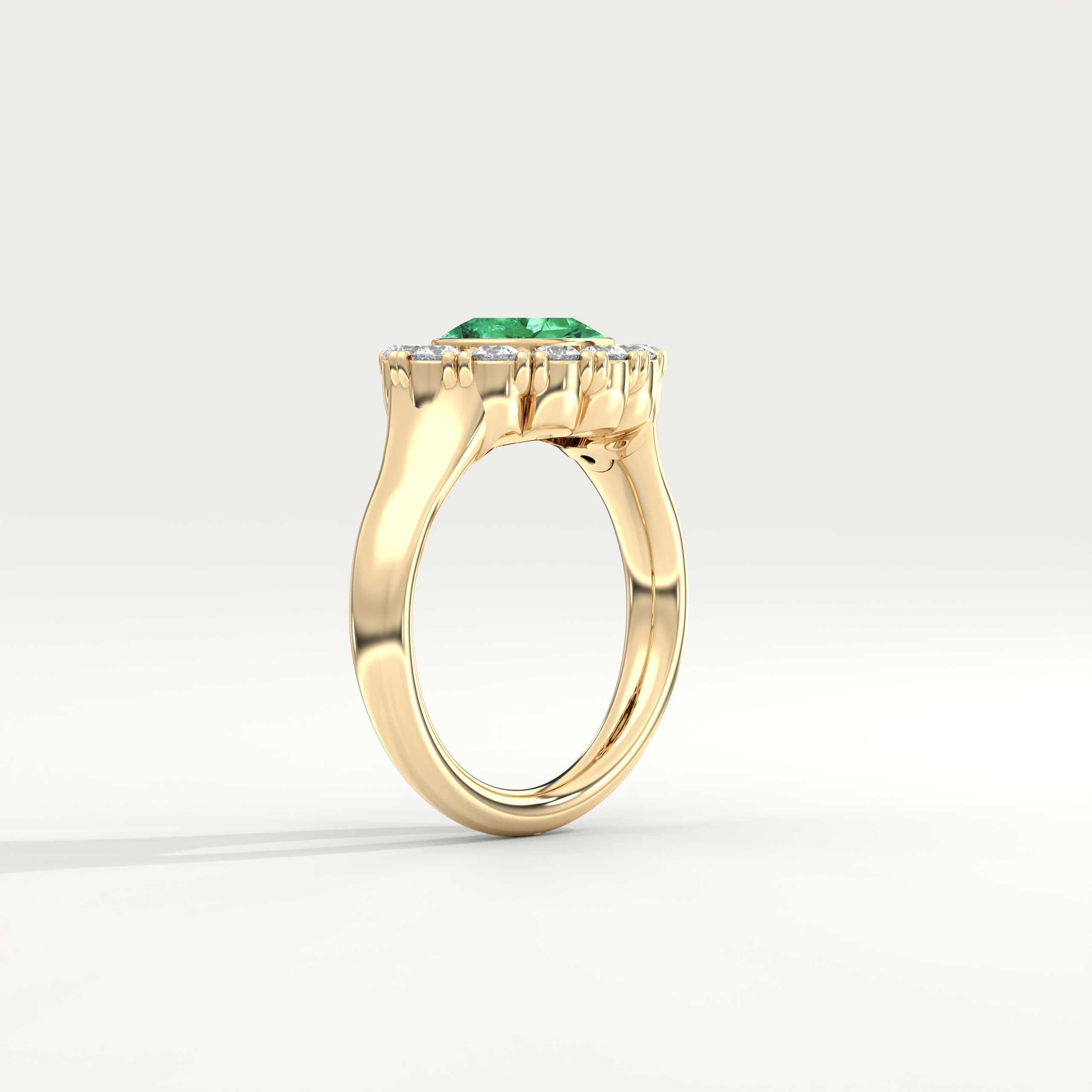 Kismet Ring in Emerald