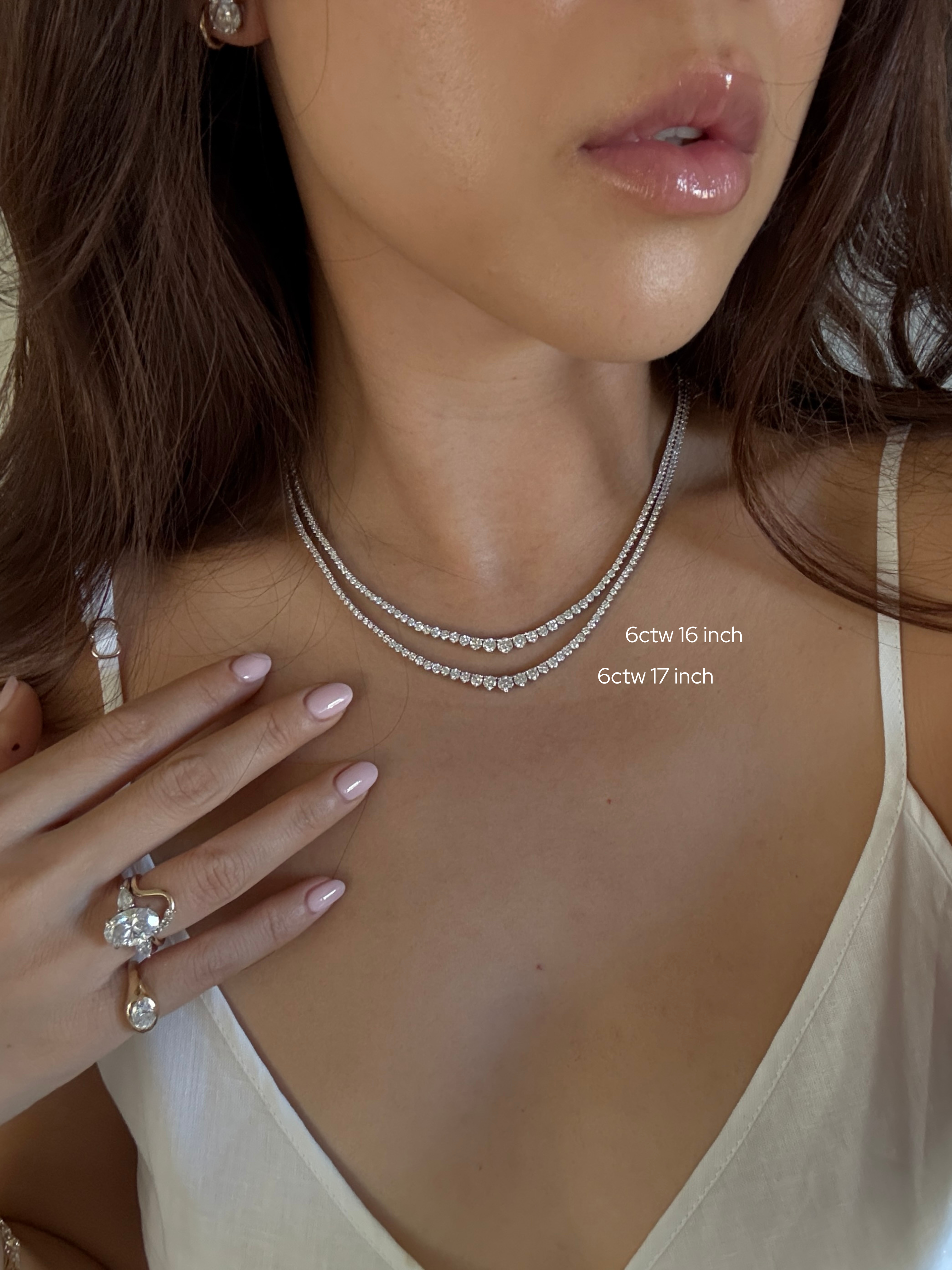 Nova Tennis Necklace