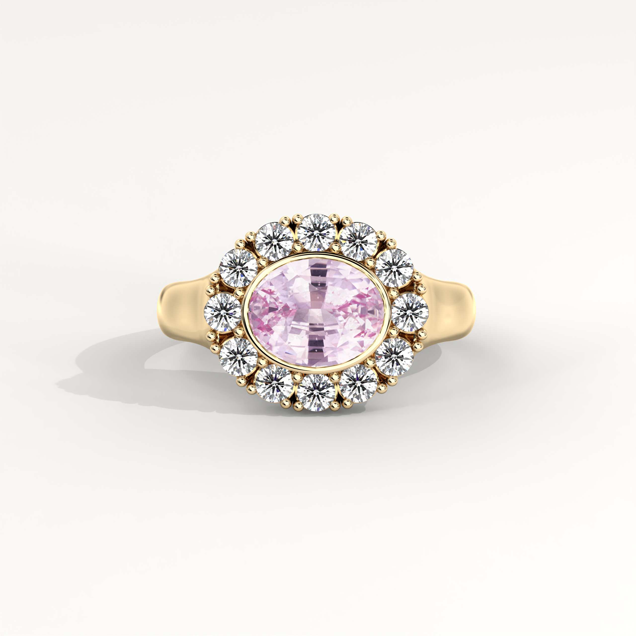 Kismet Ring in Pink Sapphire