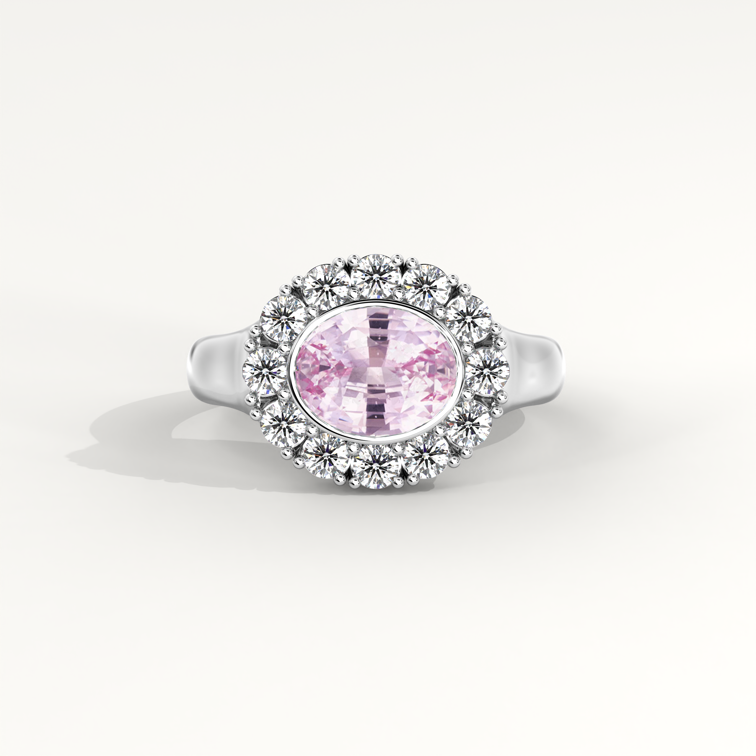 Kismet Ring in Pink Sapphire