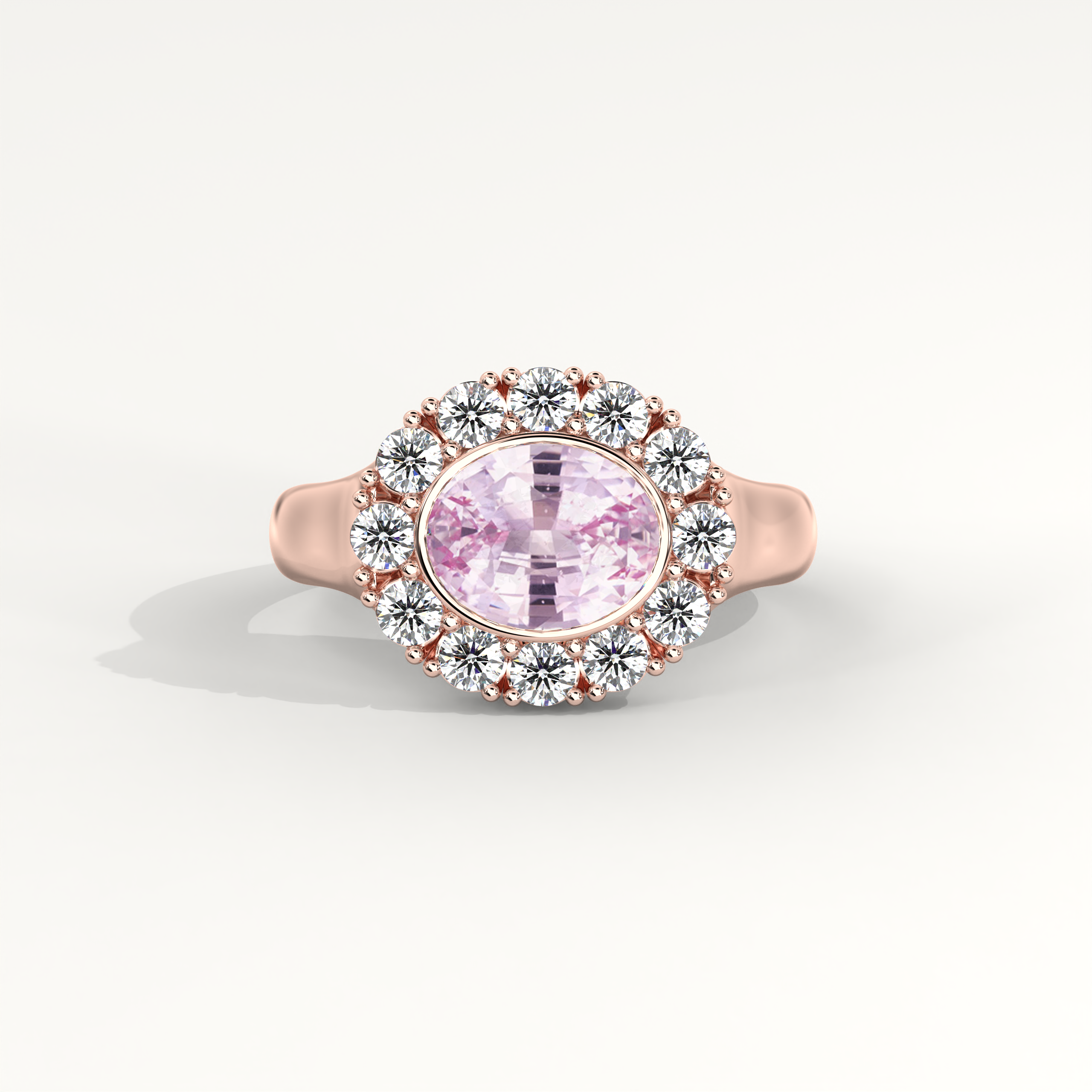 Kismet Ring in Pink Sapphire