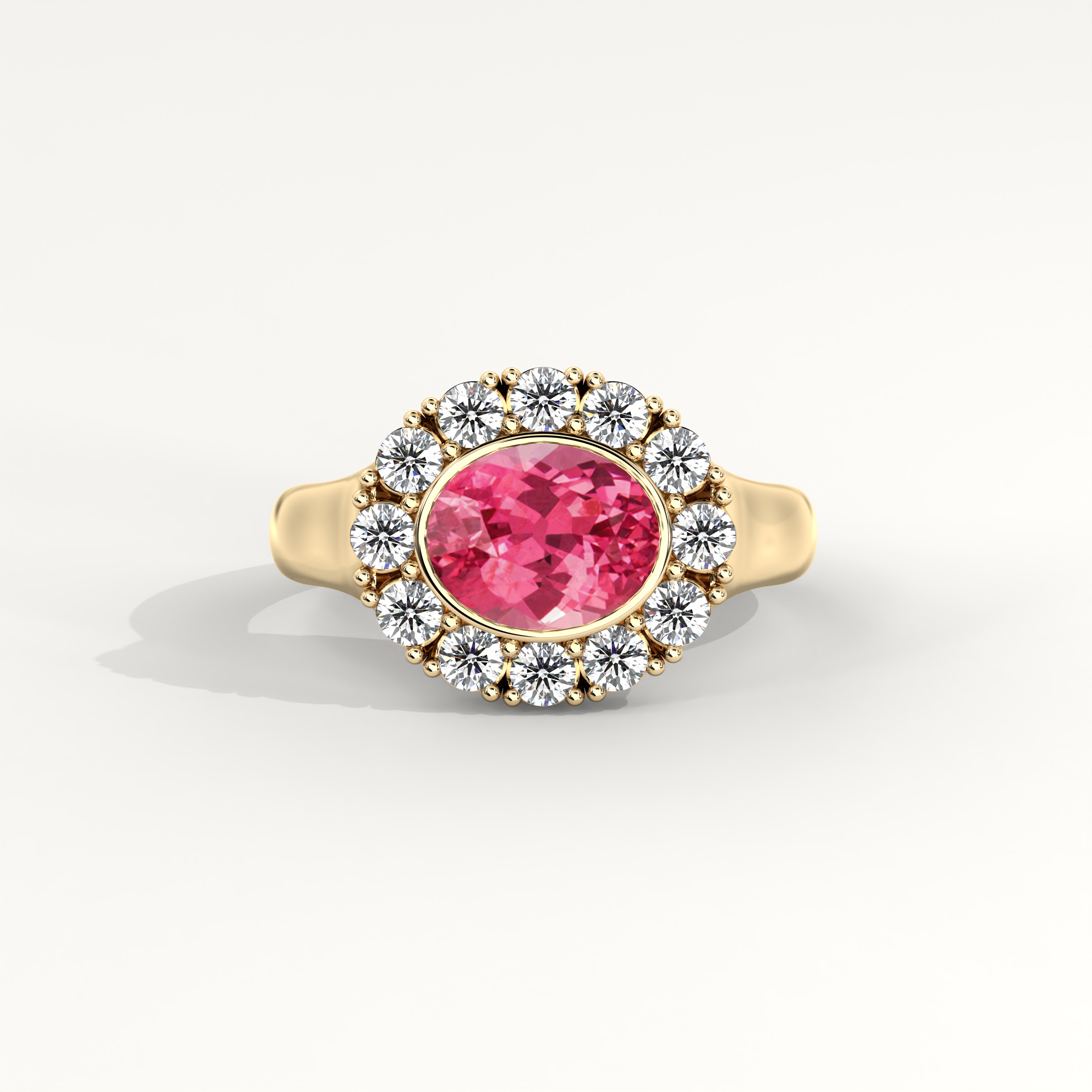 Kismet Ring in Pink Spinel