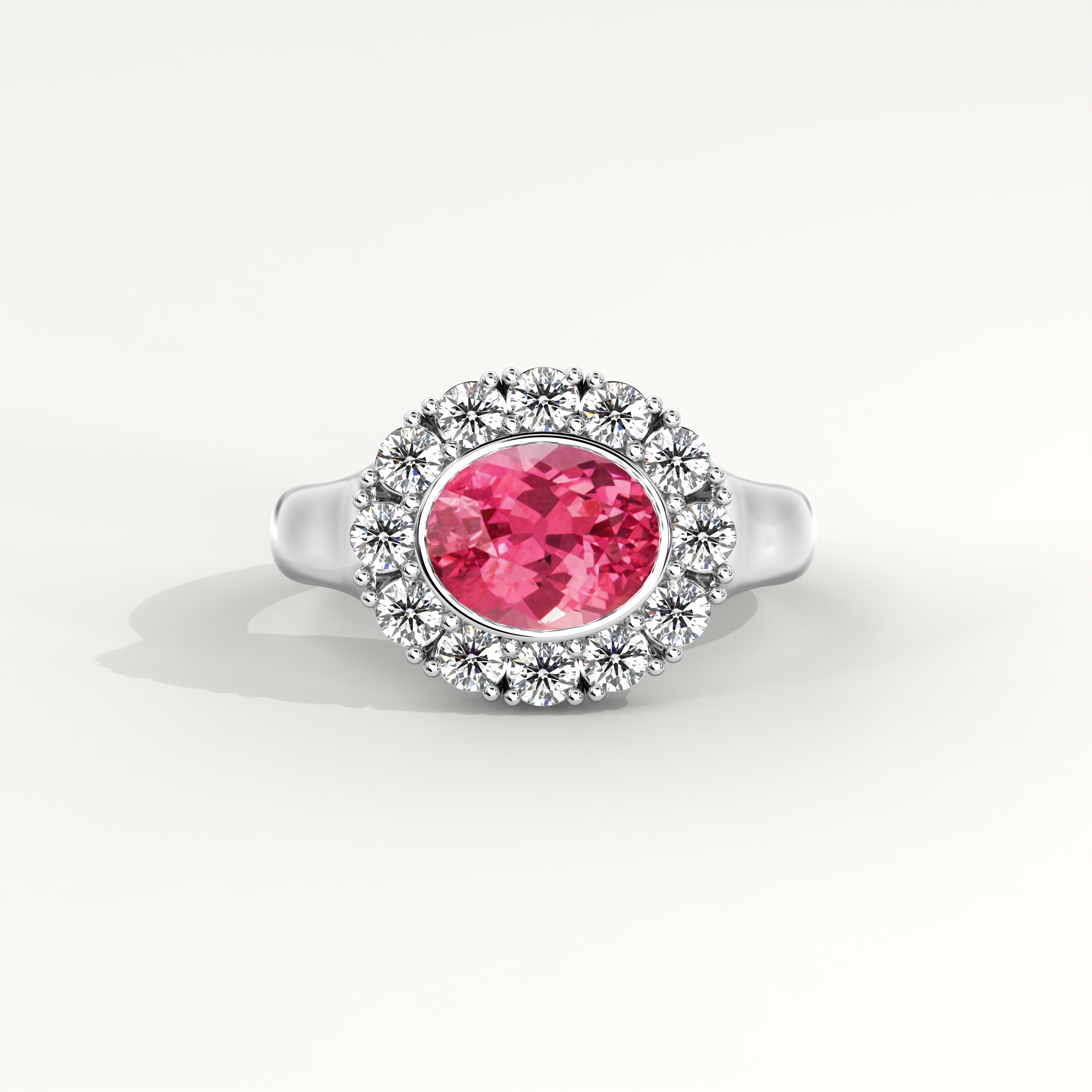 Kismet Ring in Pink Spinel