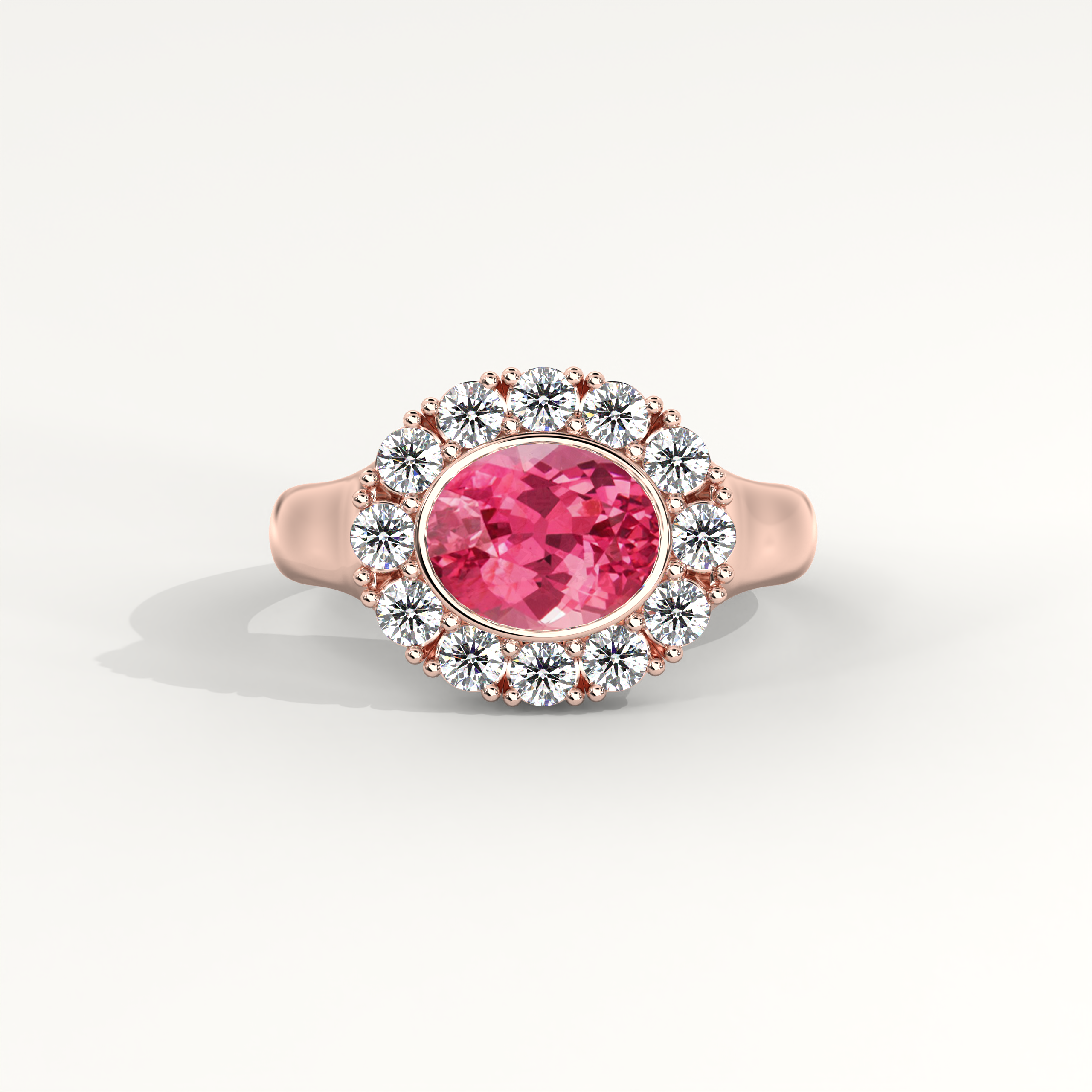 Kismet Ring in Pink Spinel