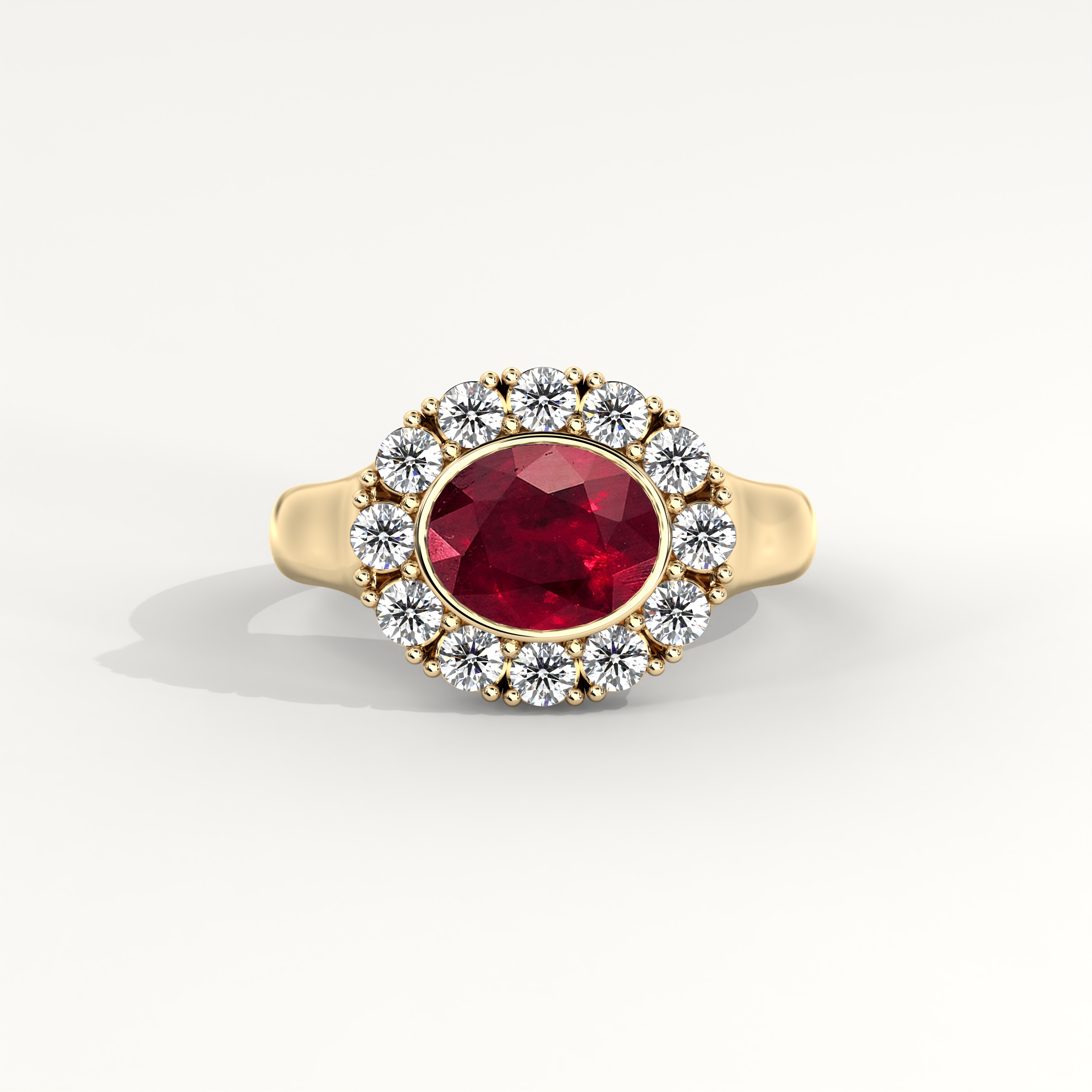 Kismet Ring in Ruby