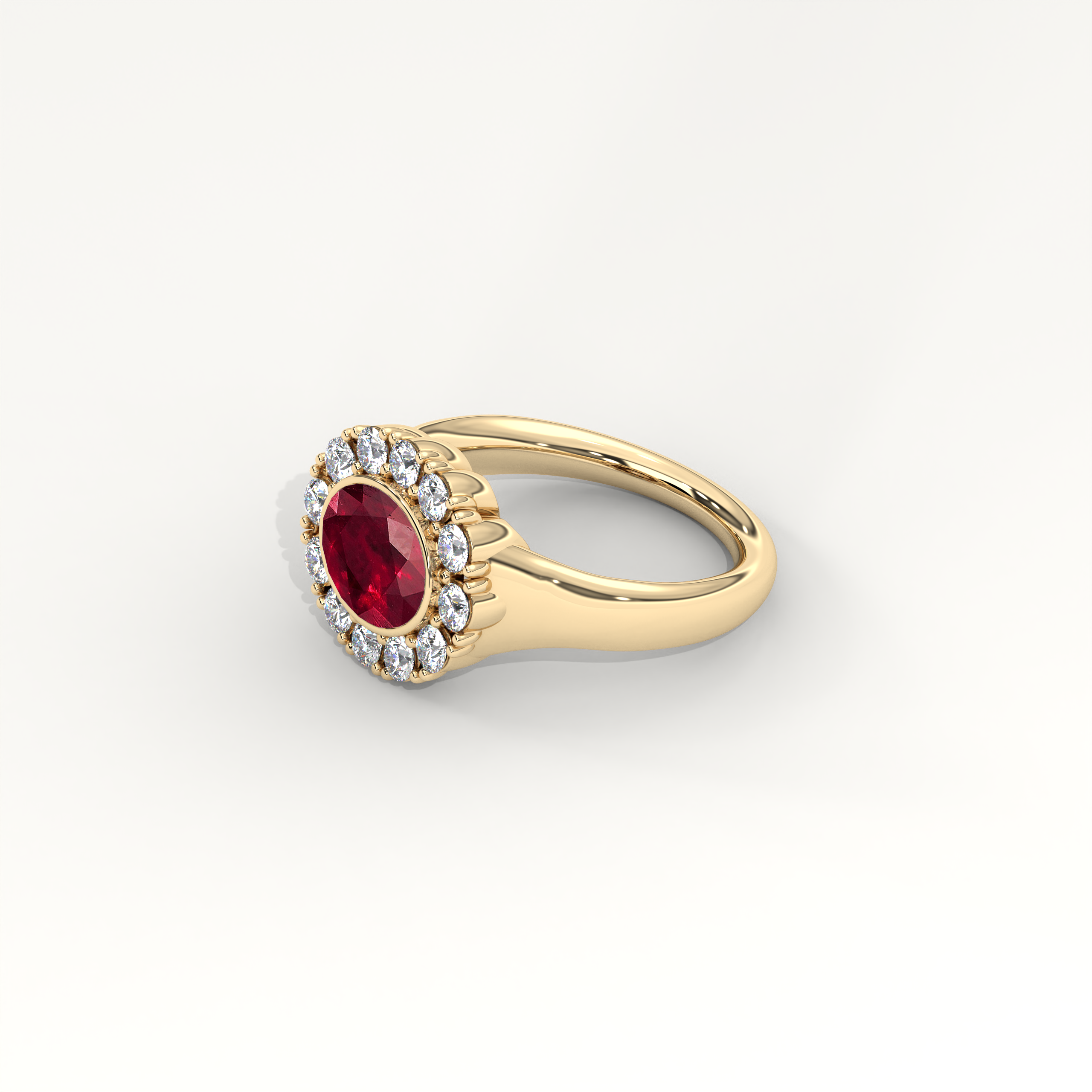 Kismet Ring in Ruby