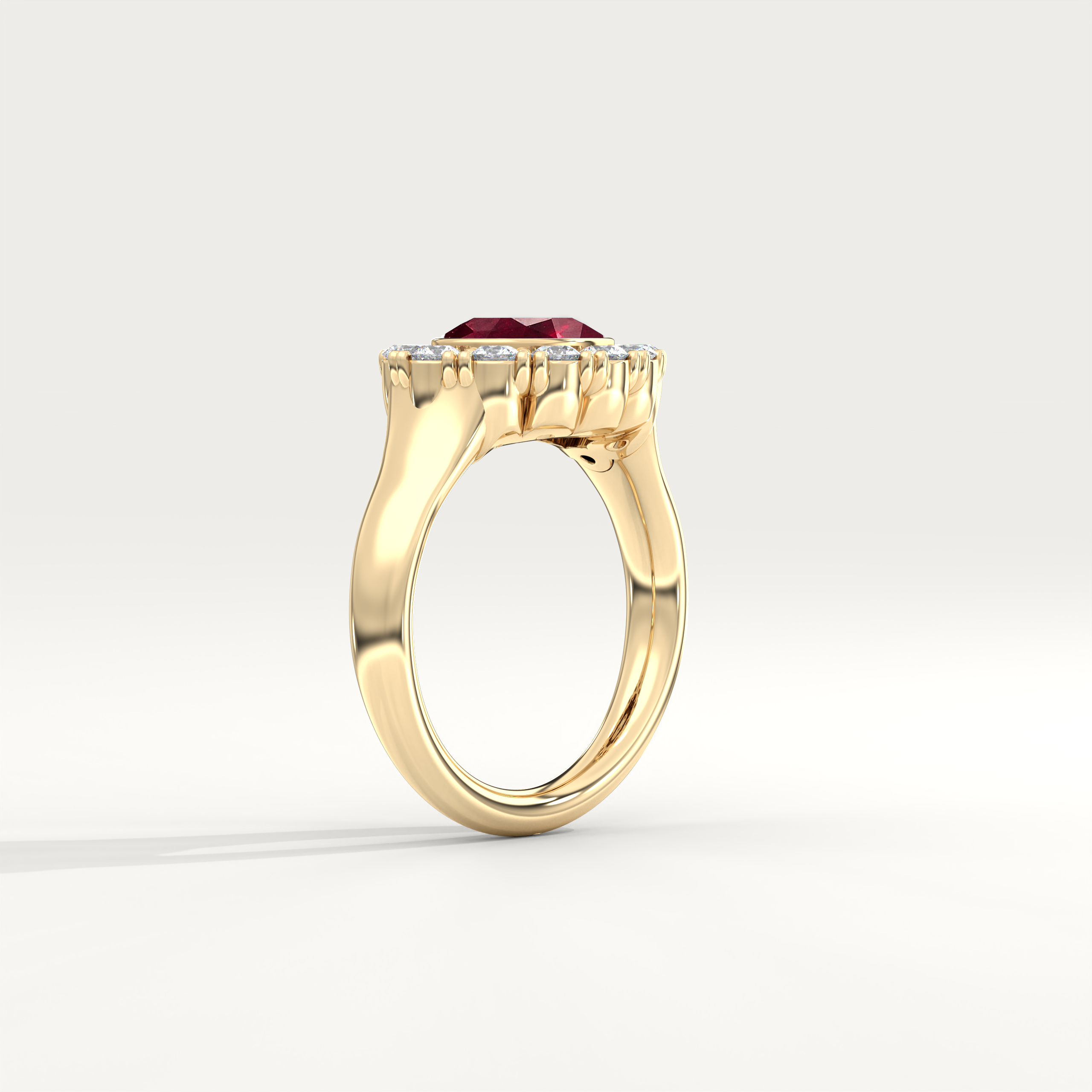 Kismet Ring in Ruby