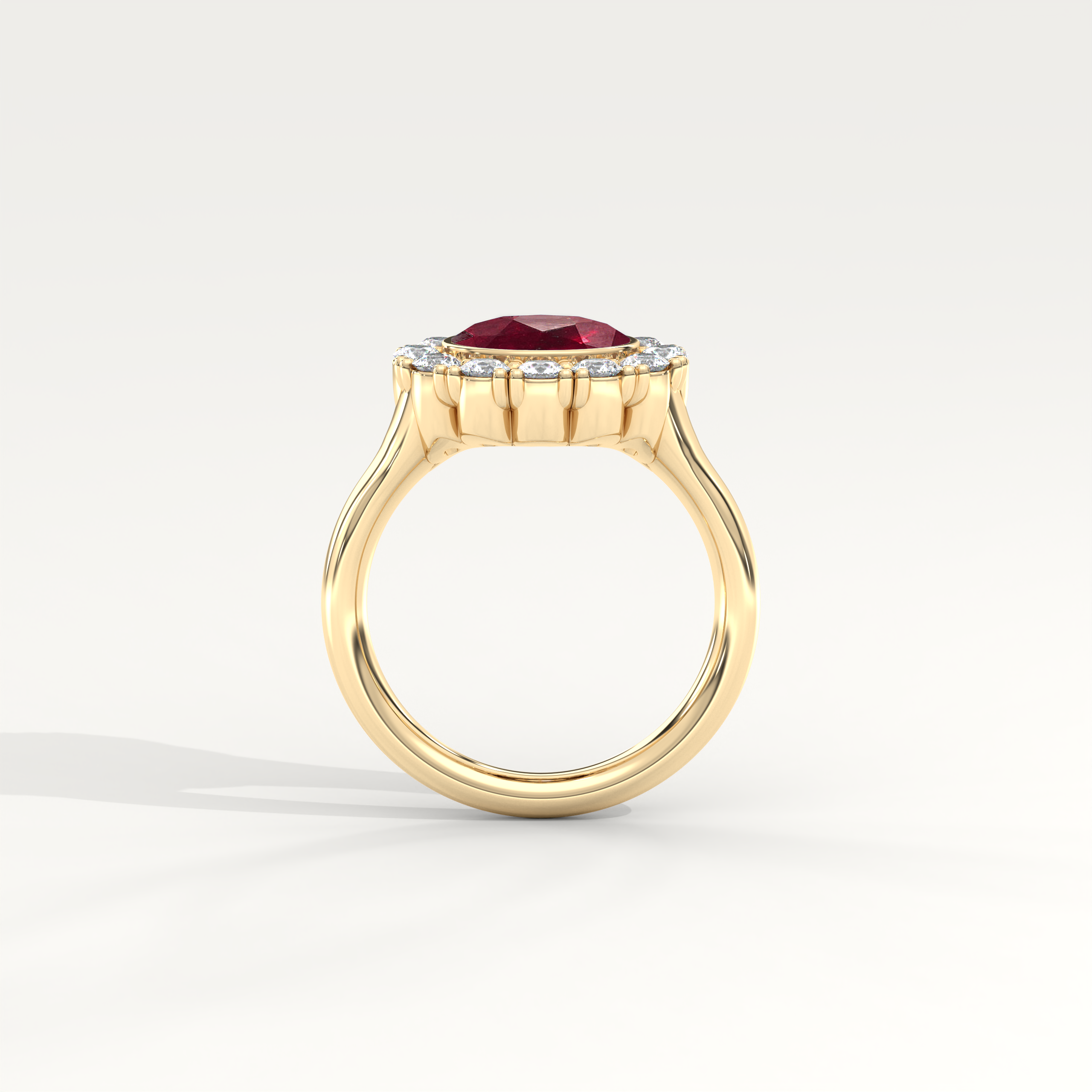 Kismet Ring in Ruby