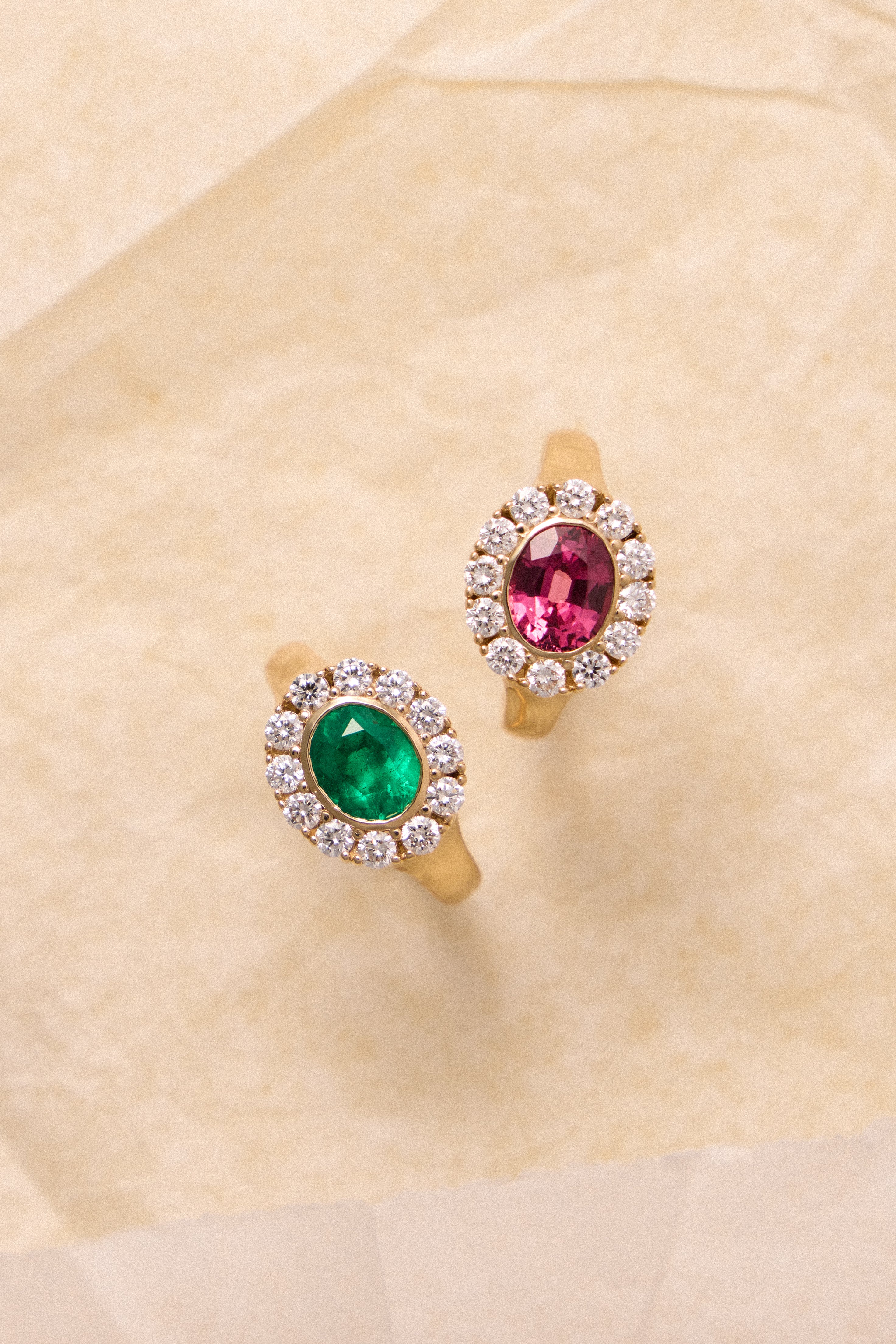 Kismet Ring in Emerald