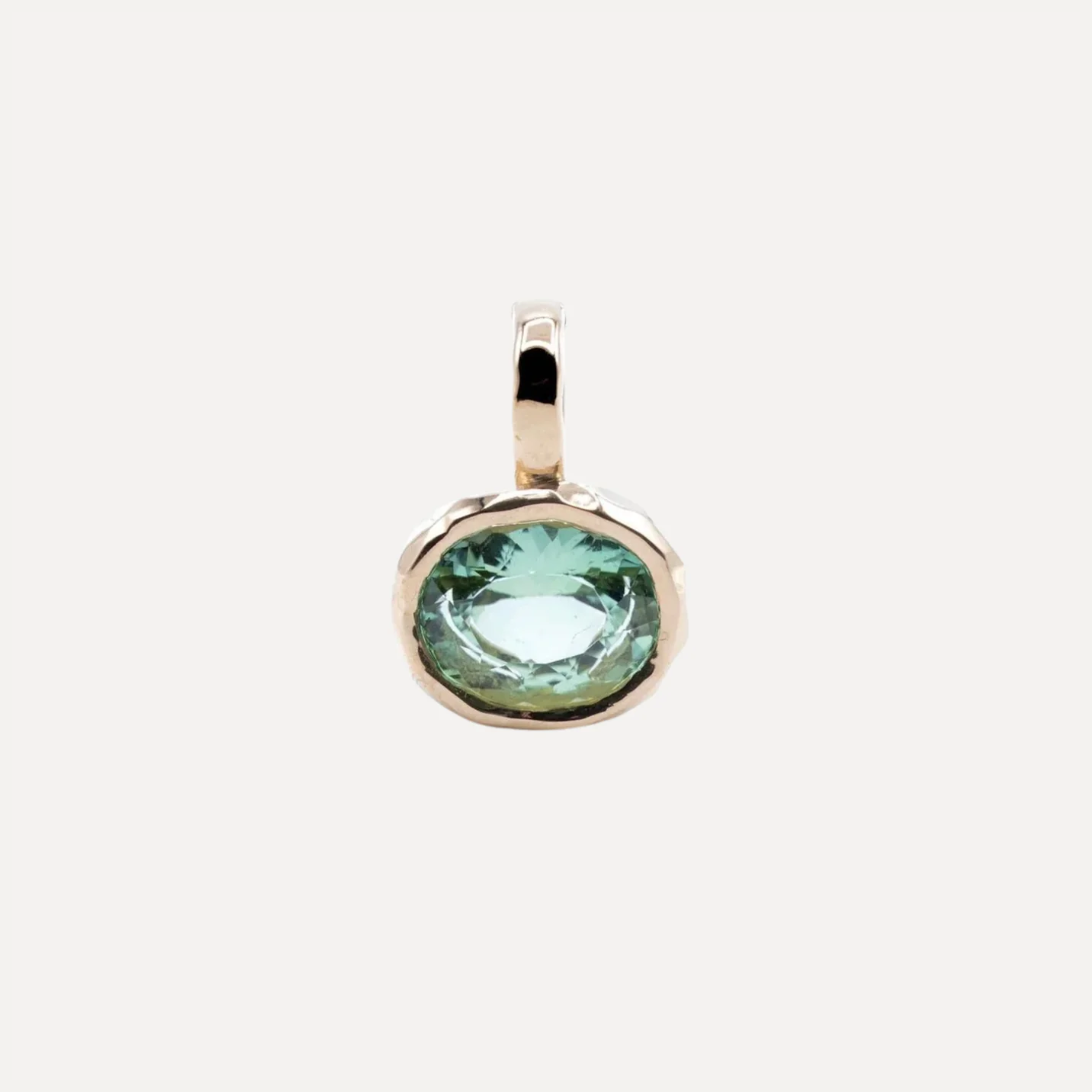 Aurum Pendant in Mint Green Tourmaline