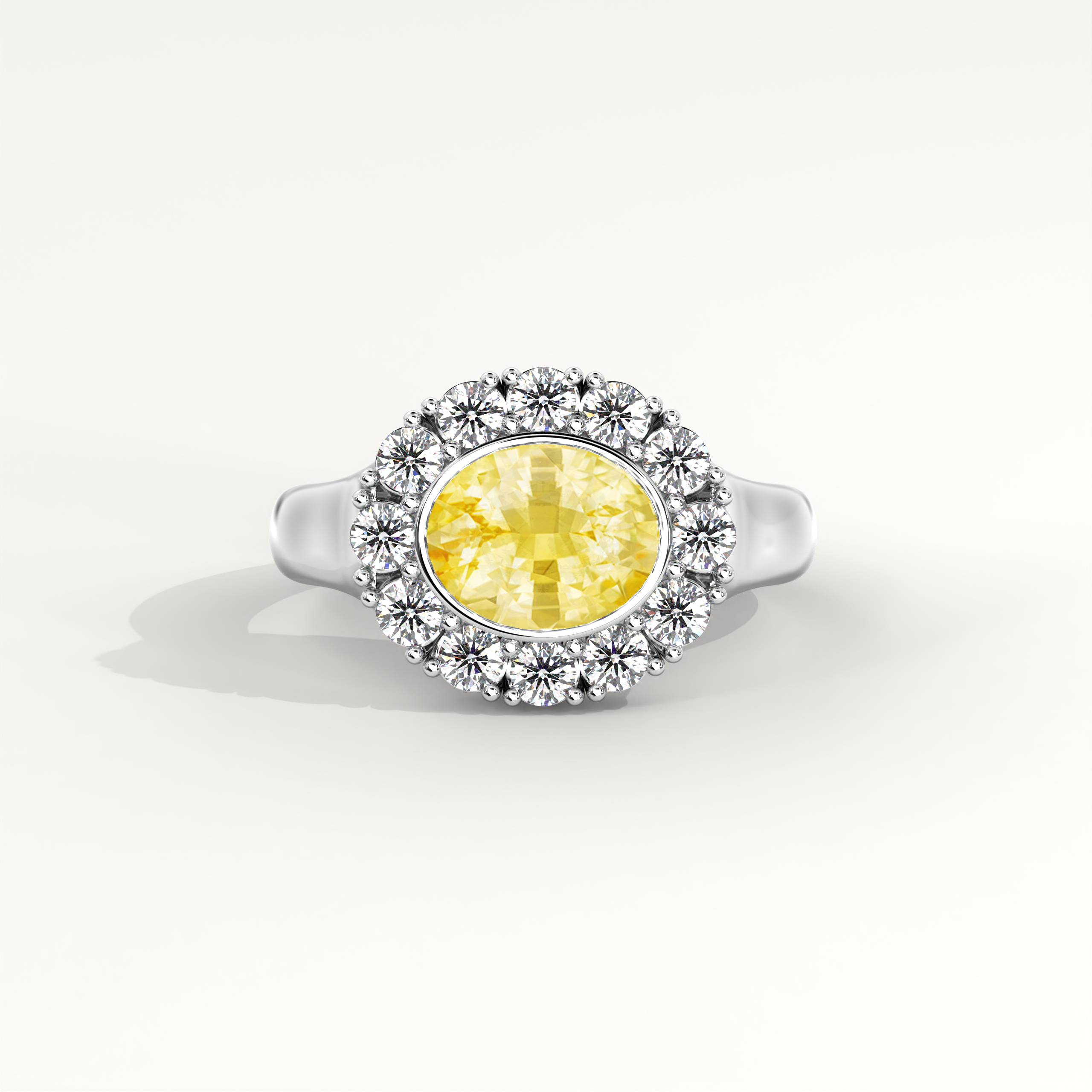 Kismet Ring in Yellow Sapphire