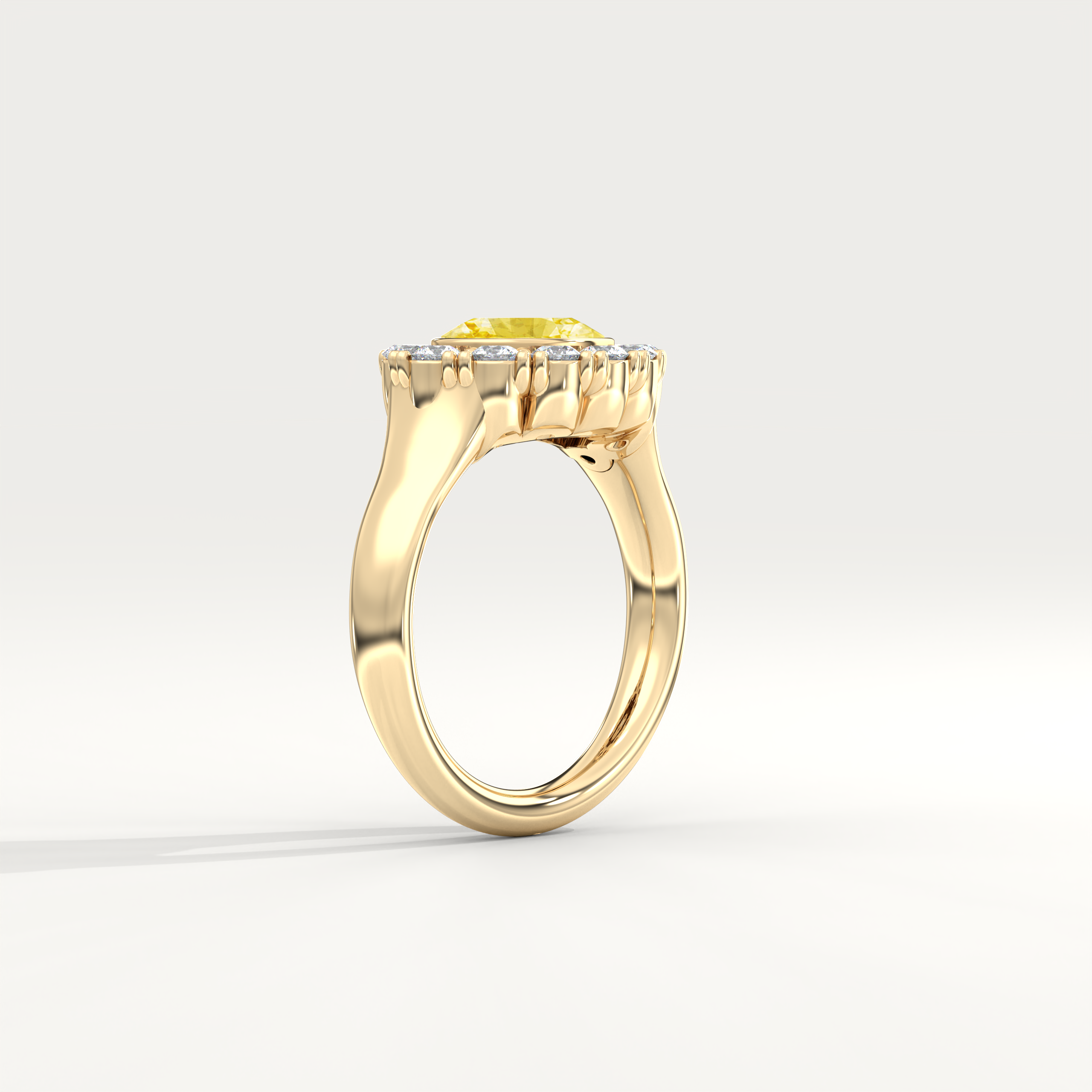 Kismet Ring in Yellow Sapphire