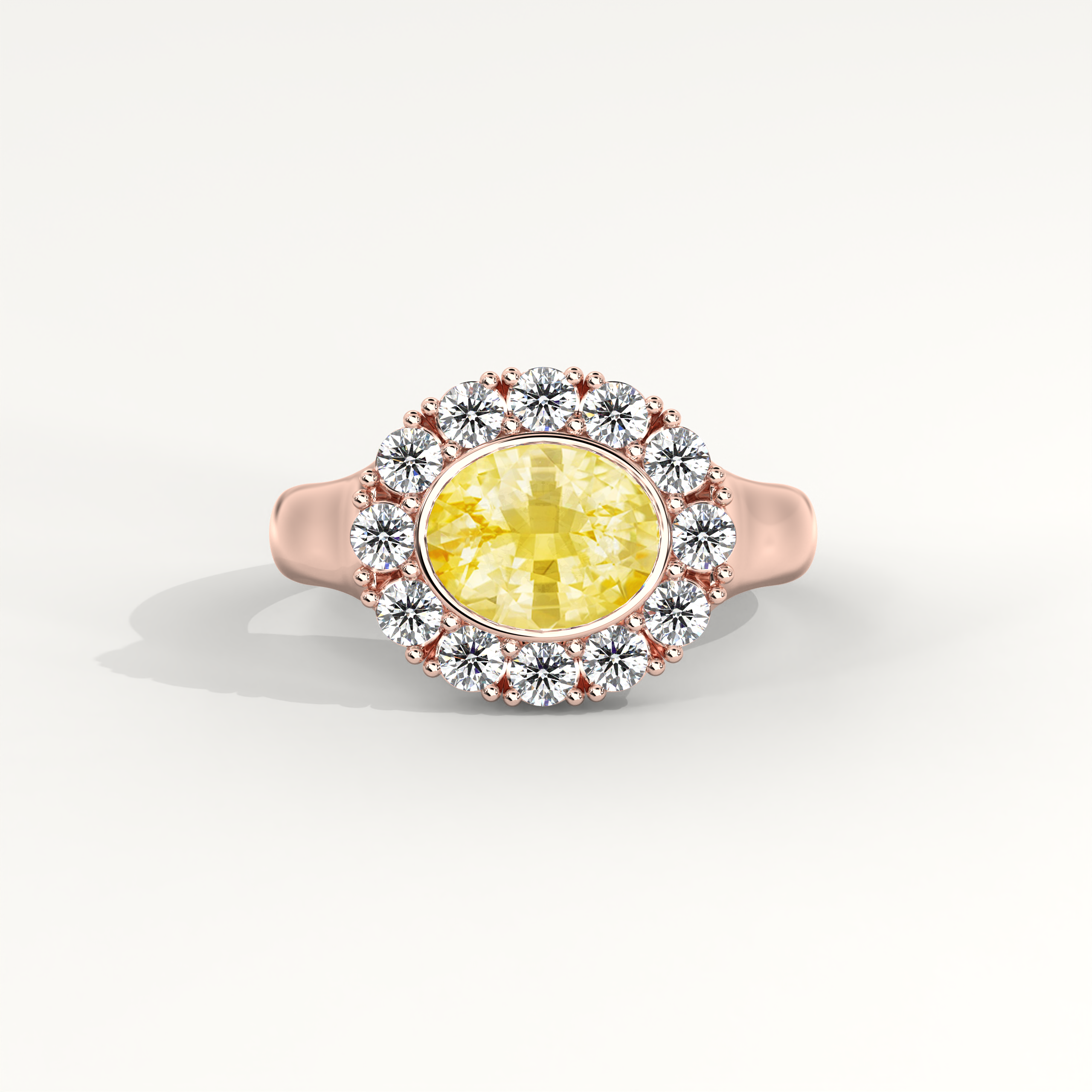 Kismet Ring in Yellow Sapphire